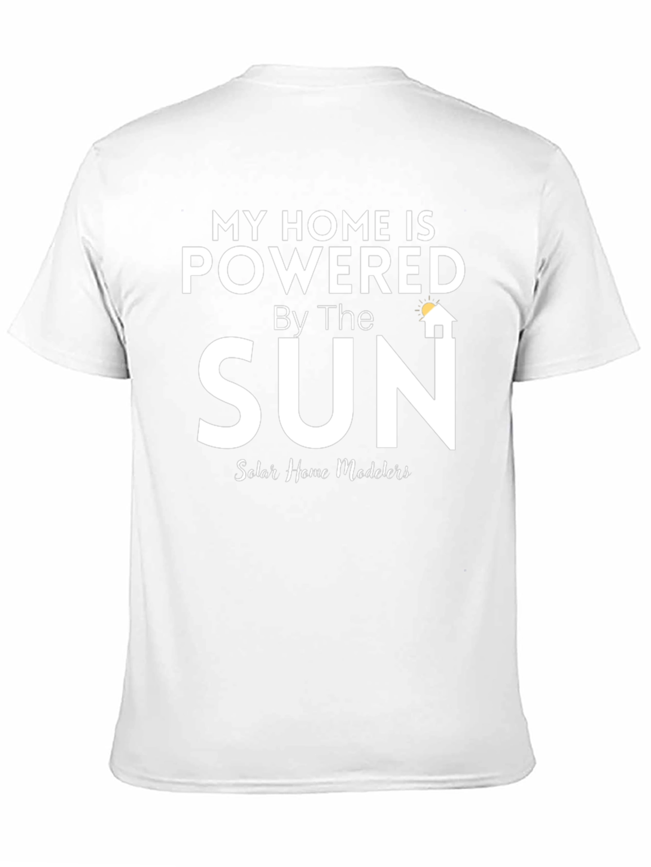 Solar Powered Home T-Shirt - Eco-Friendly Apparel