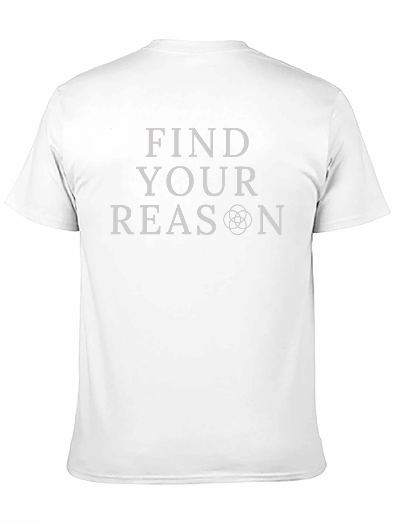 Find Your Reason Black Graphic T-Shirt
