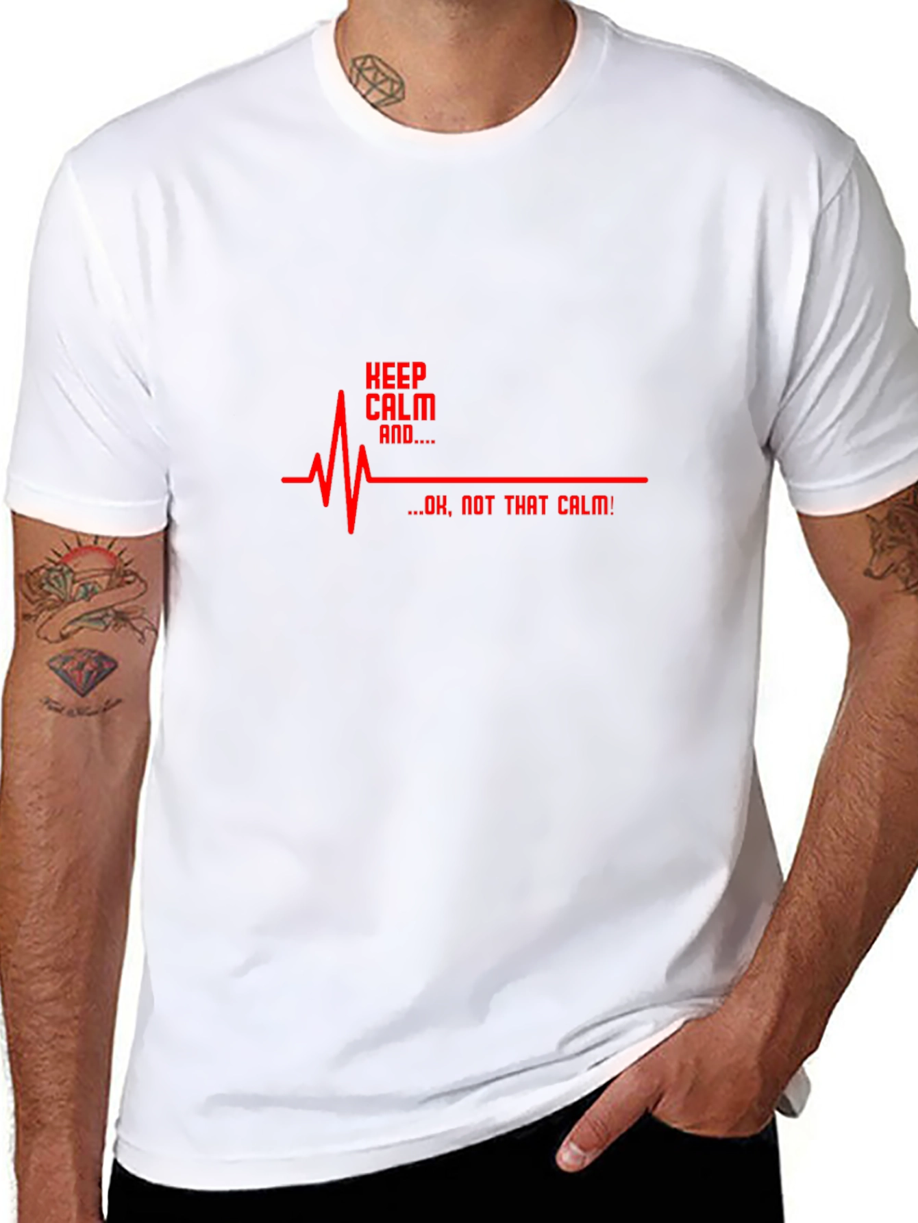Keep Calm... Not That Calm! Graphic Tee