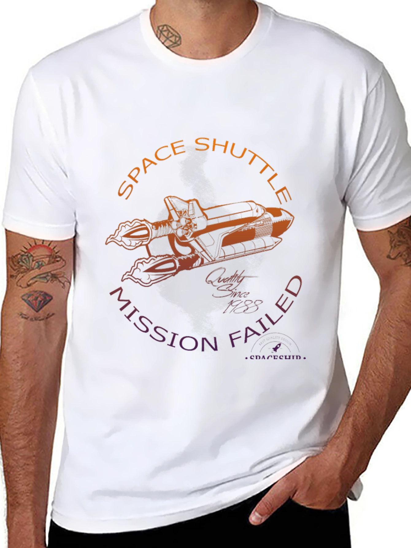 Space Shuttle Mission Failed Graphic Tee