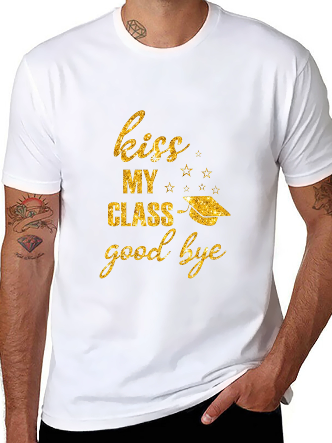 Kiss My Class Goodbye Graduation Tee