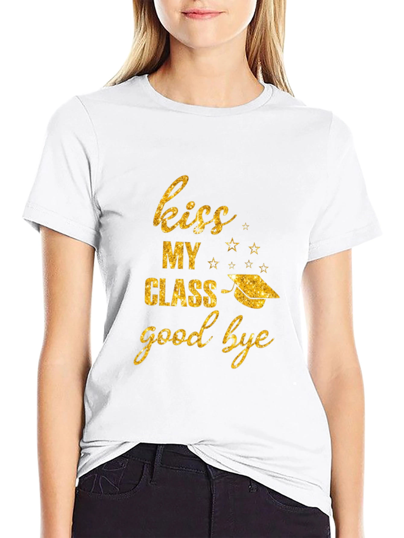 Kiss My Class Goodbye Graduation Tee