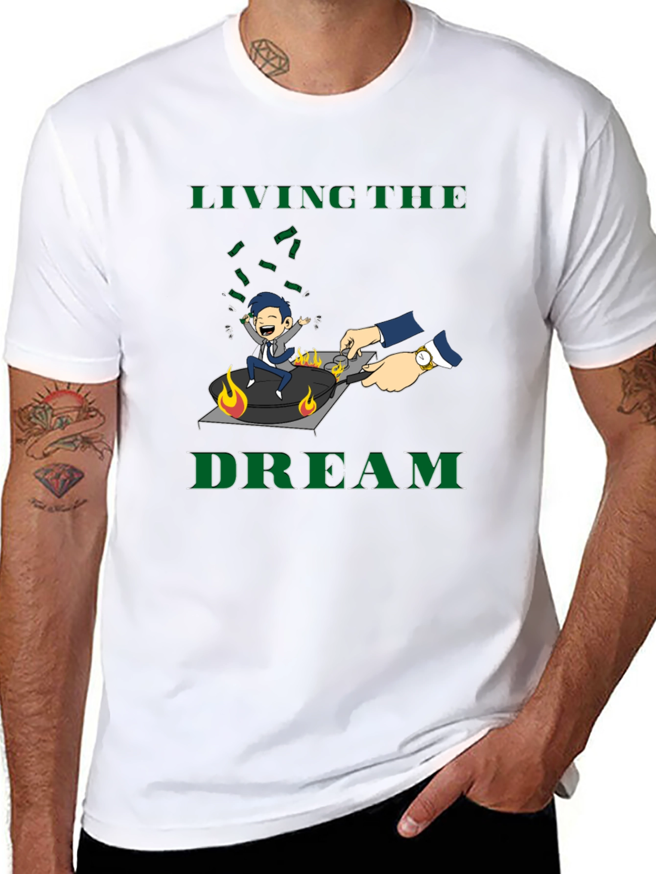 Living The Dream Graphic Tee