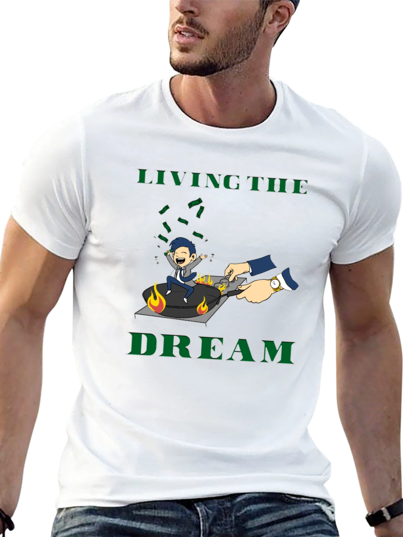 Living The Dream Graphic Tee