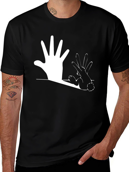 Hand Shadow Rabbit T-Shirt