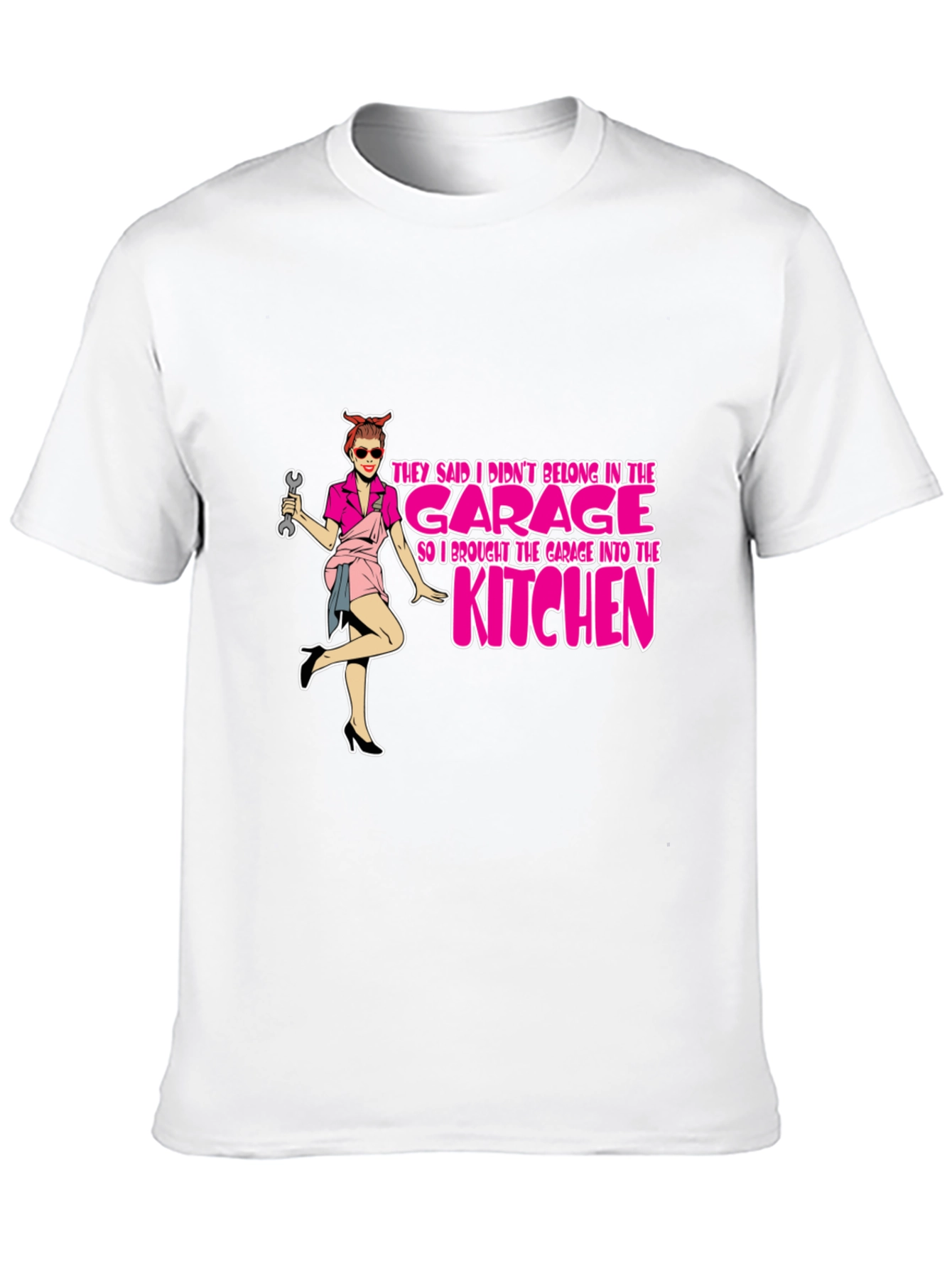 Garage to Kitchen Black T-Shirt