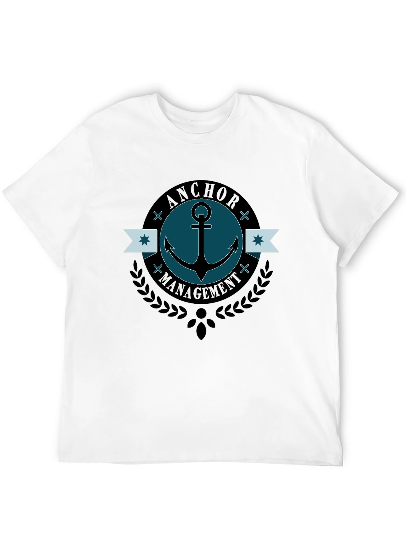 Anchor Management T-Shirt - Stylish Graphic Tee