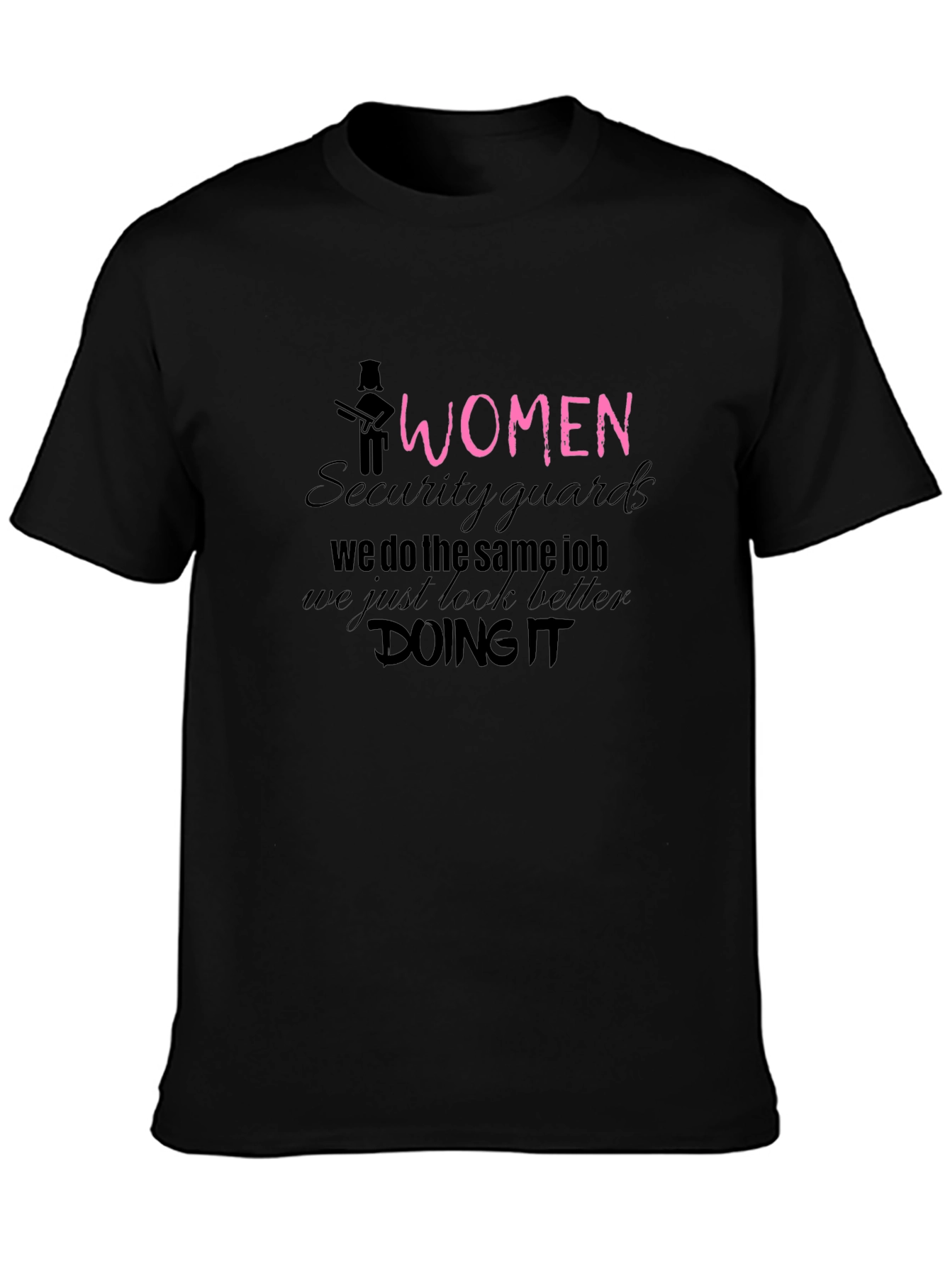 Women Security Guard T-Shirt