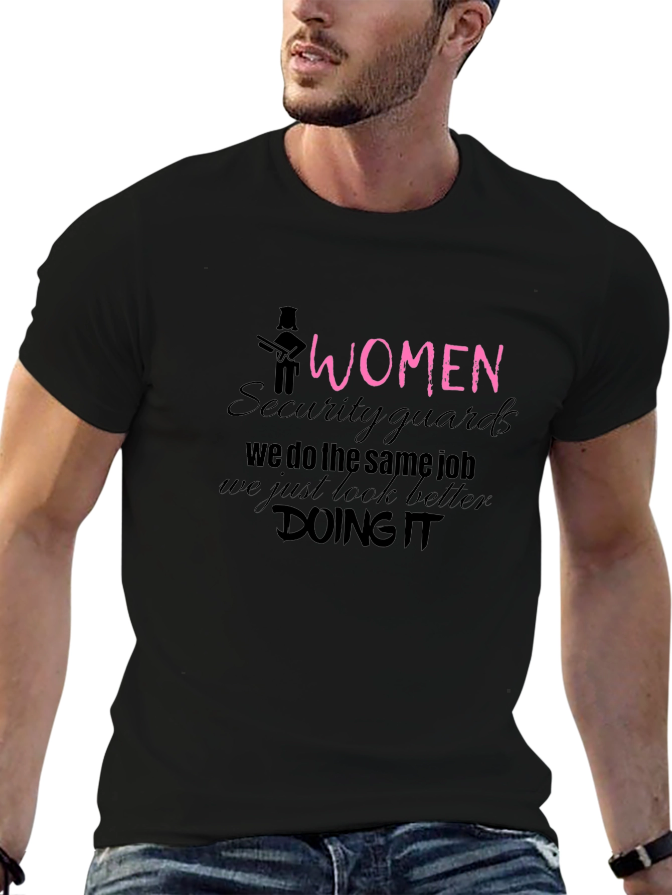 Women Security Guard T-Shirt