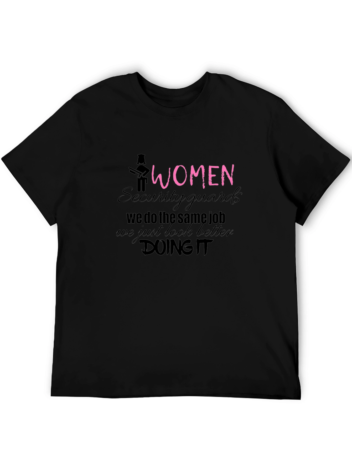 Women Security Guard T-Shirt