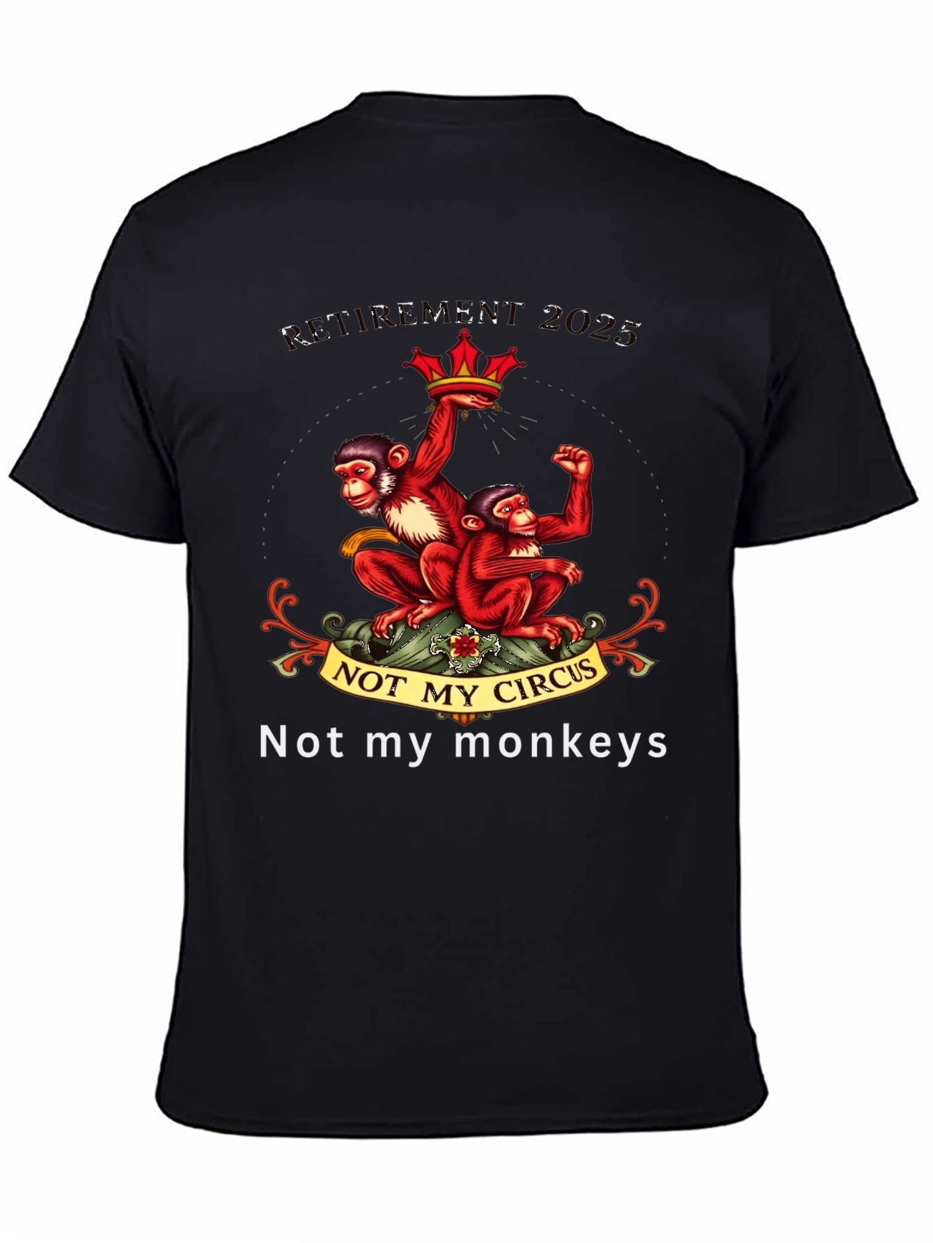 Not My Circus Not My Monkeys Graphic Tee