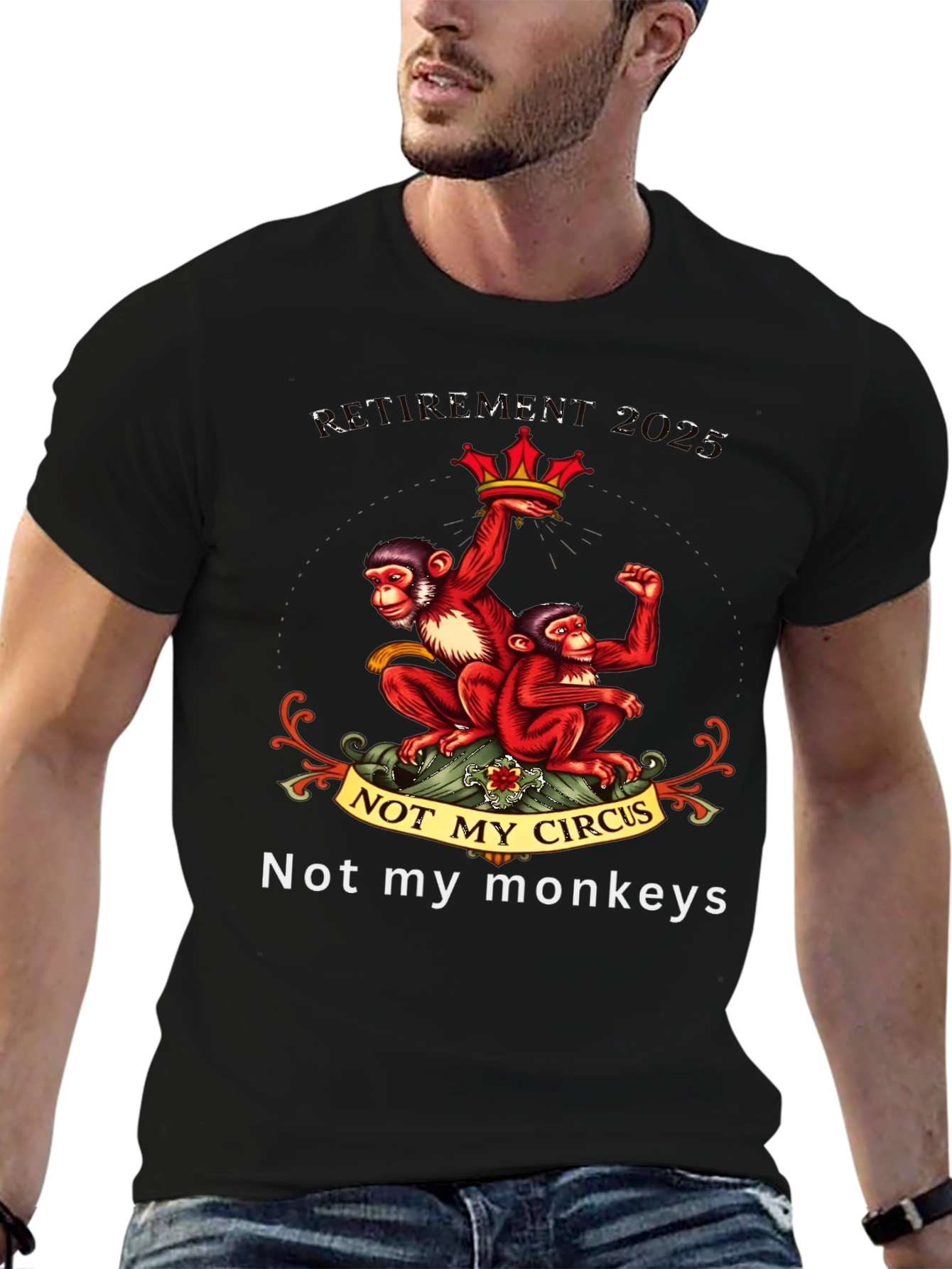 Not My Circus Not My Monkeys Graphic Tee