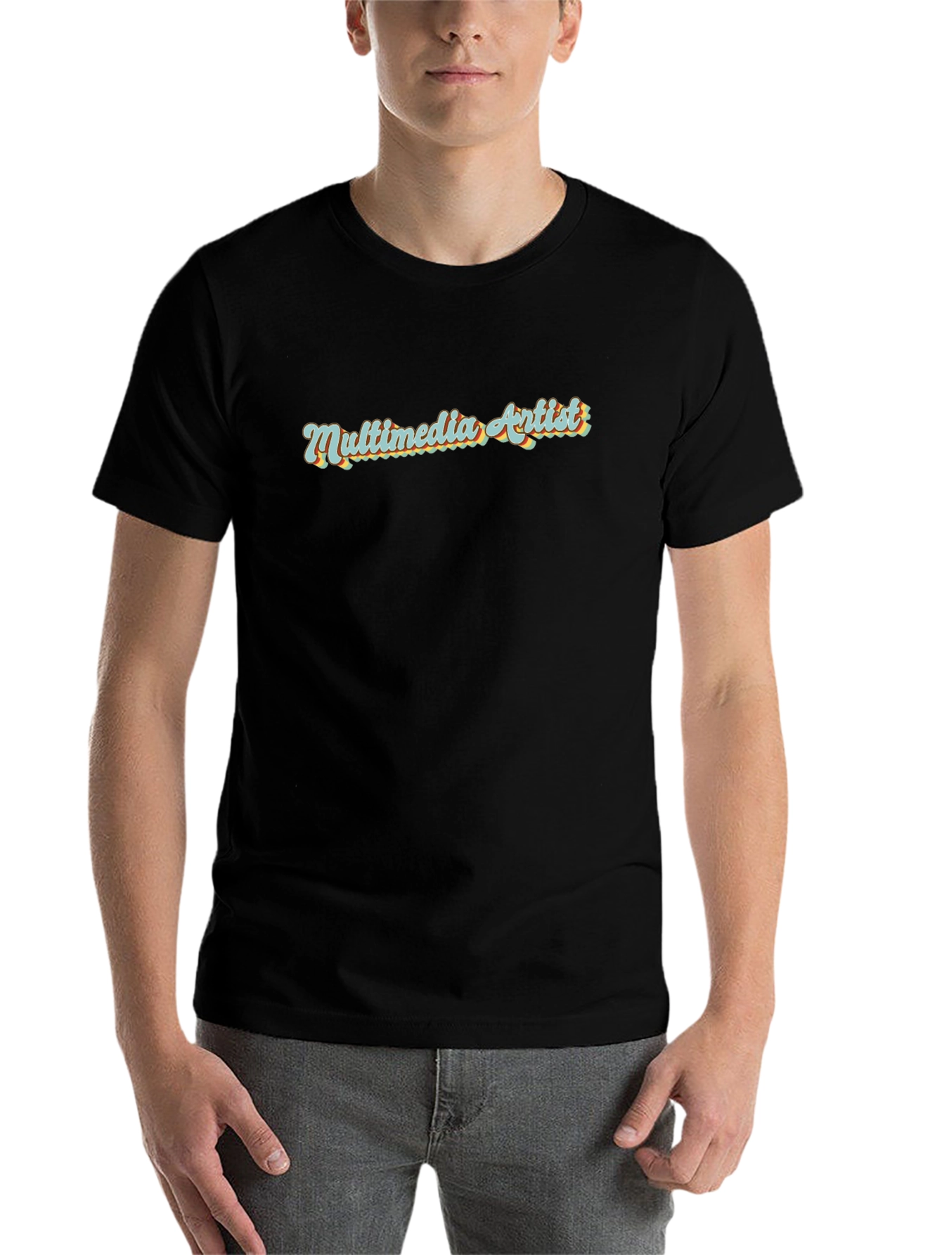 Multimedia Artist Black T-Shirt