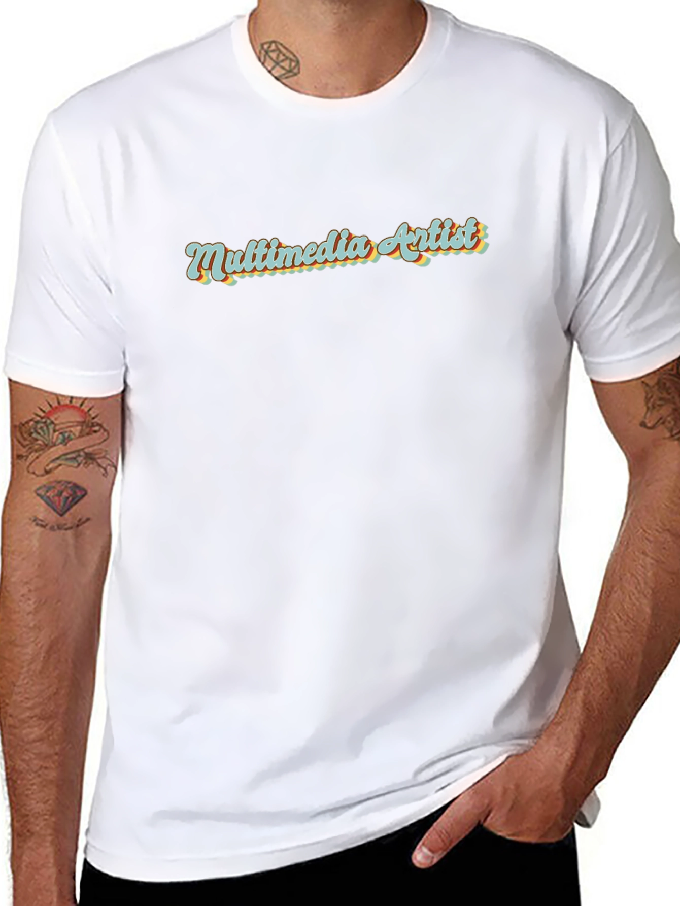 Multimedia Artist Black T-Shirt