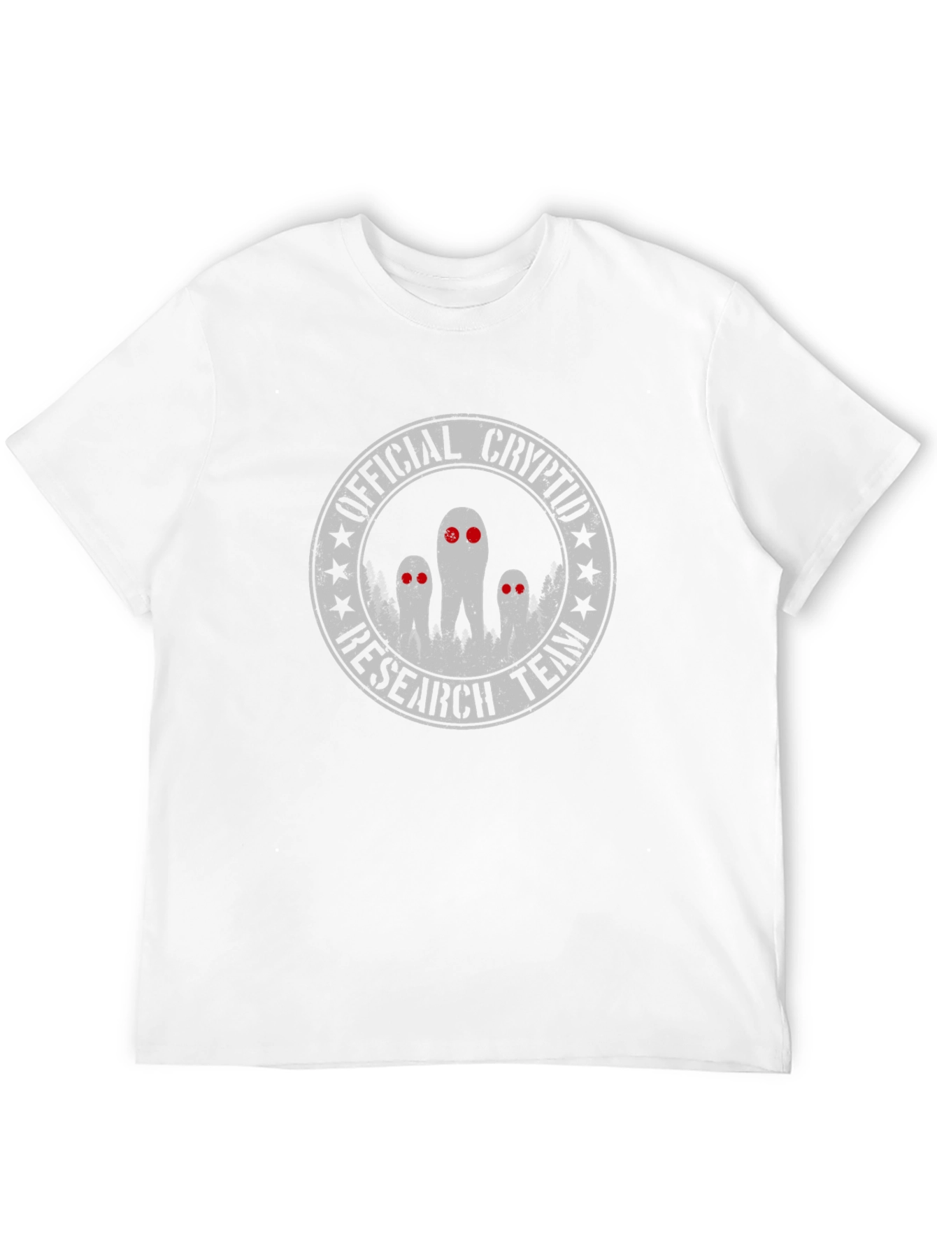 Official Cryptid Research Team Black T-Shirt