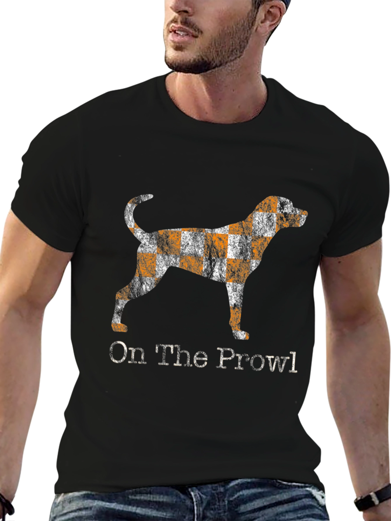 On The Prowl Dog Graphic T-Shirt