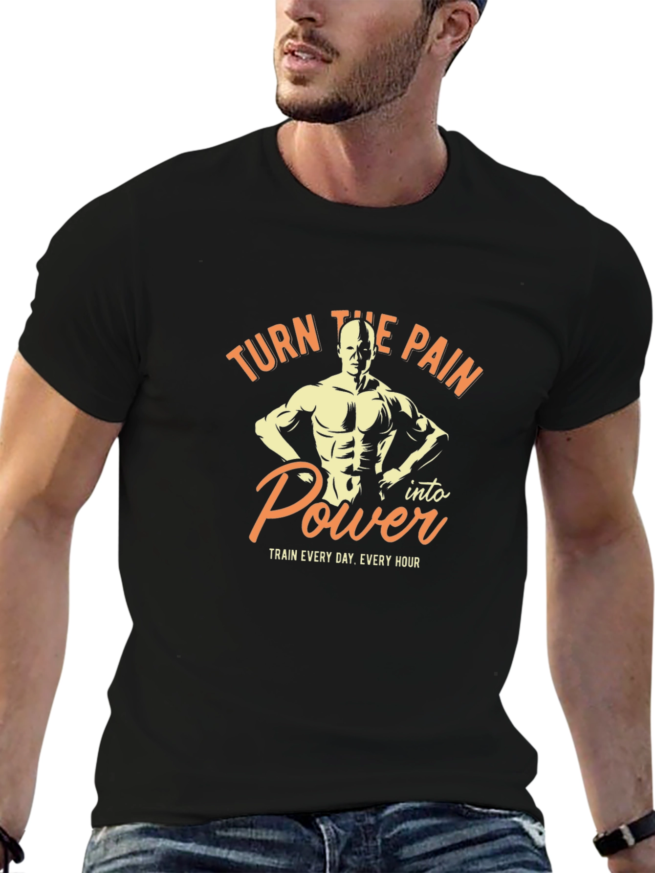 Turn Pain Into Power Workout Shirt