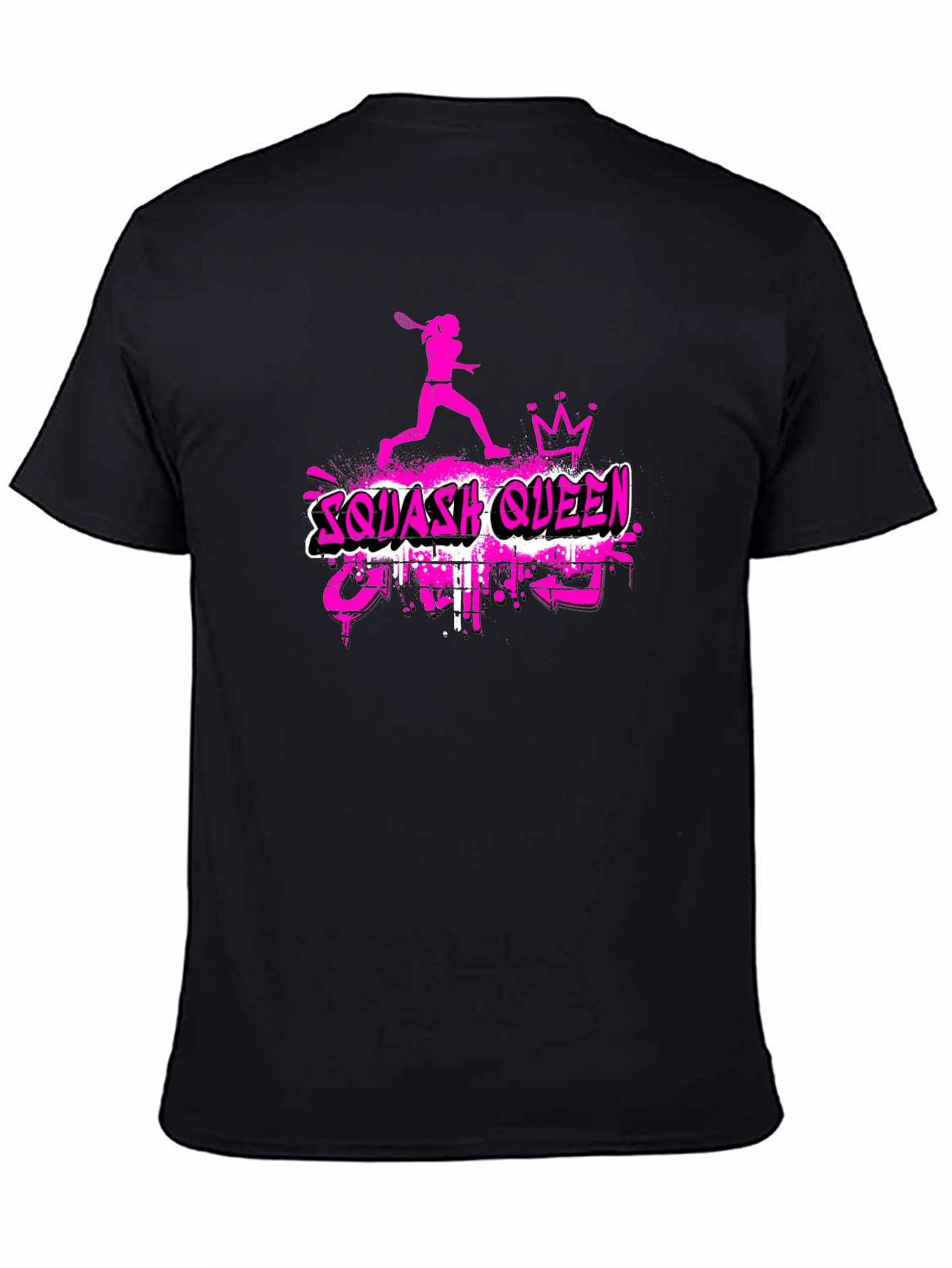Squash Queen Graphic T-Shirt - Sporty Tee