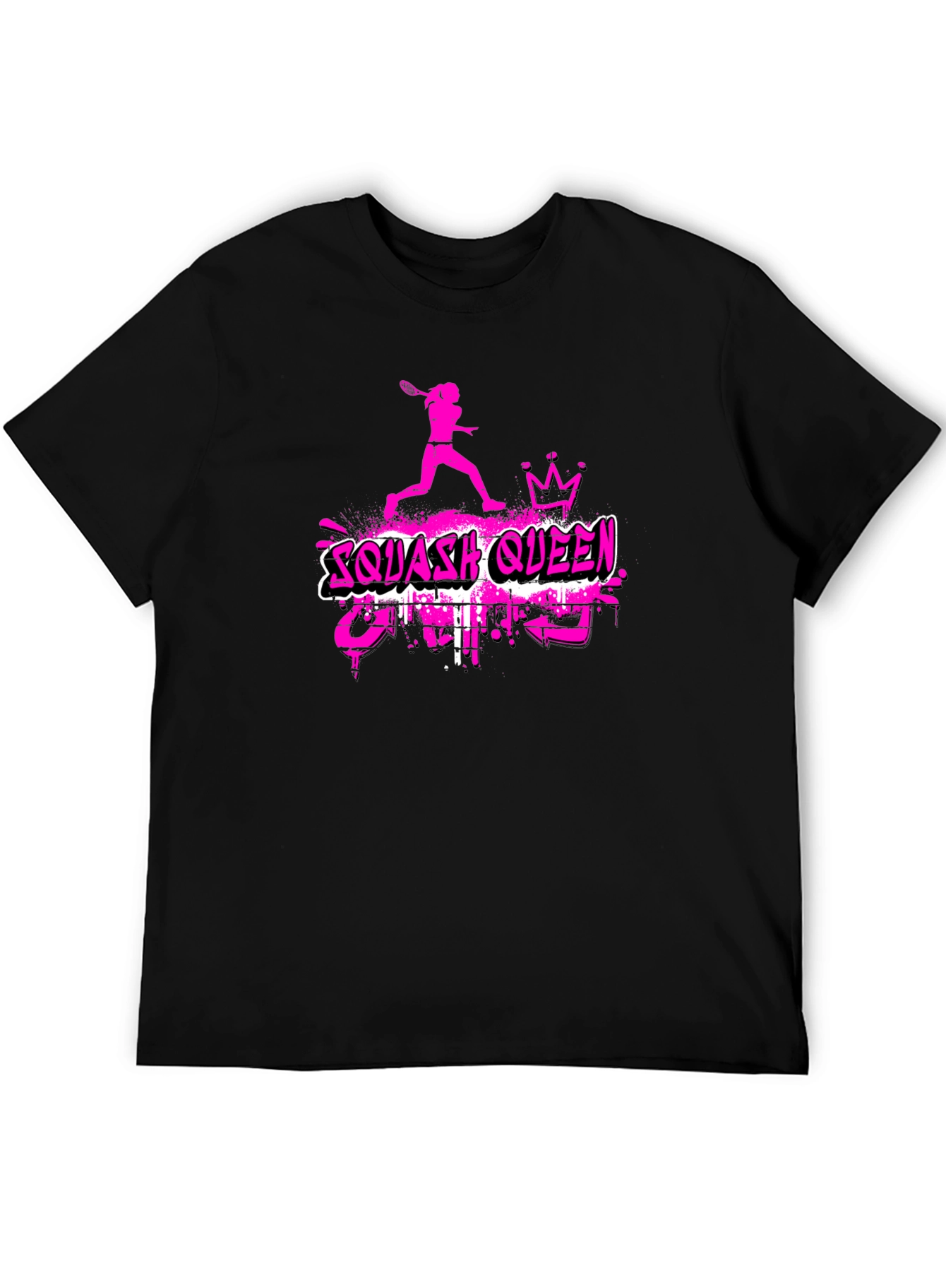 Squash Queen Graphic T-Shirt - Sporty Tee