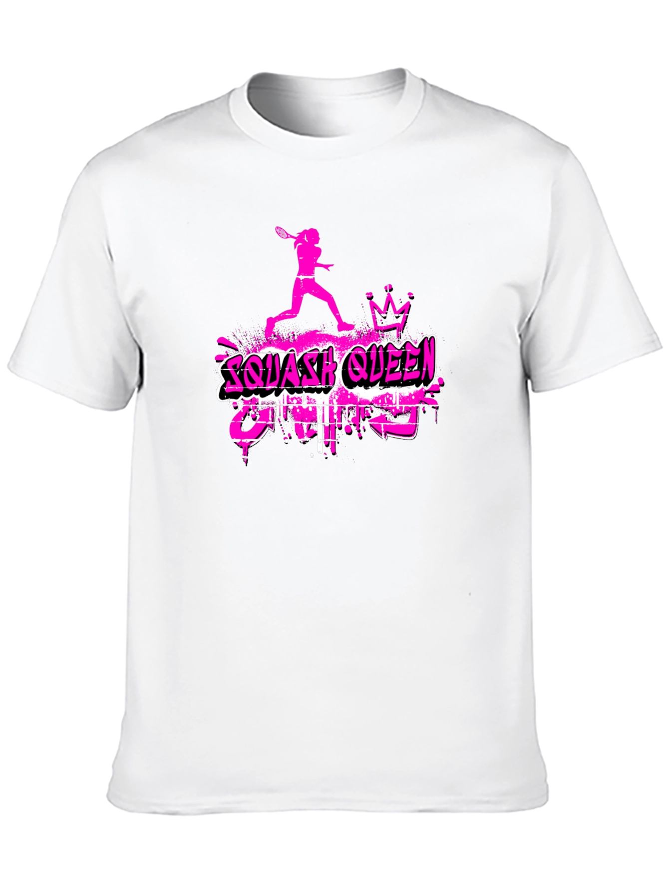 Squash Queen Graphic T-Shirt - Sporty Tee