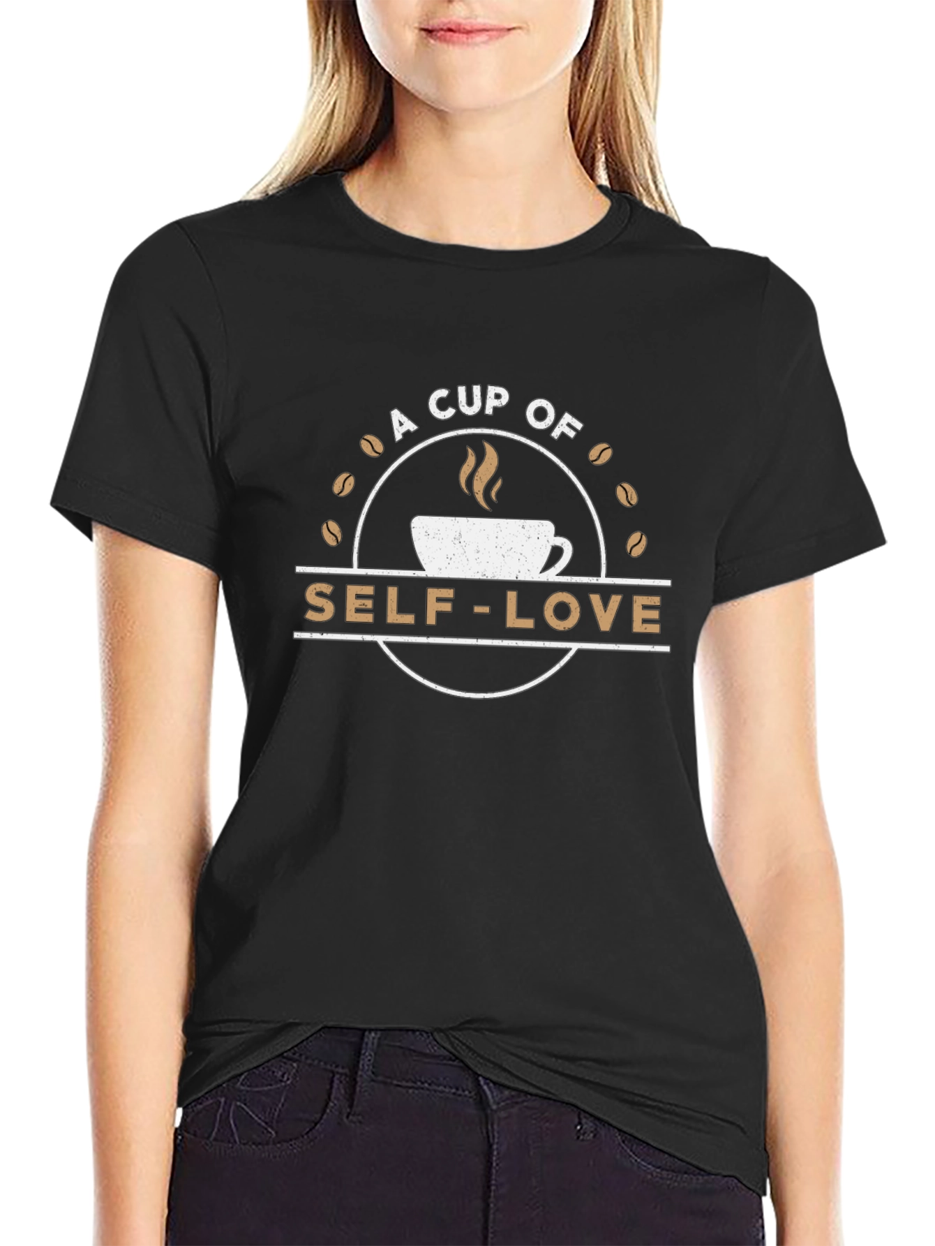 Self-Love Coffee Cup Graphic Tee