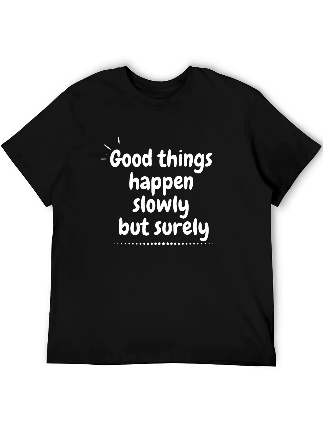 Good Things T-Shirt - Mens Black Graphic Tee