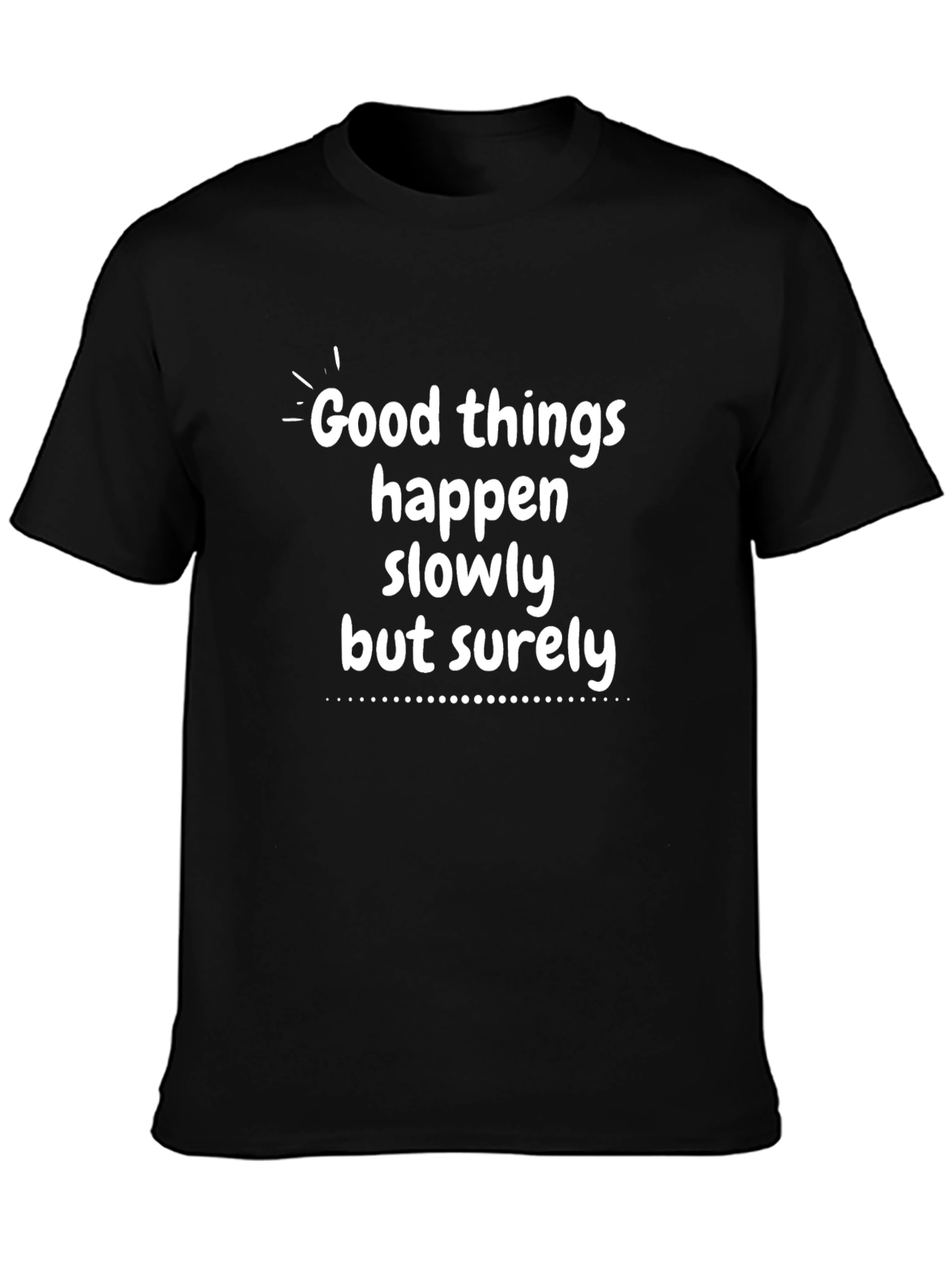 Good Things T-Shirt - Mens Black Graphic Tee