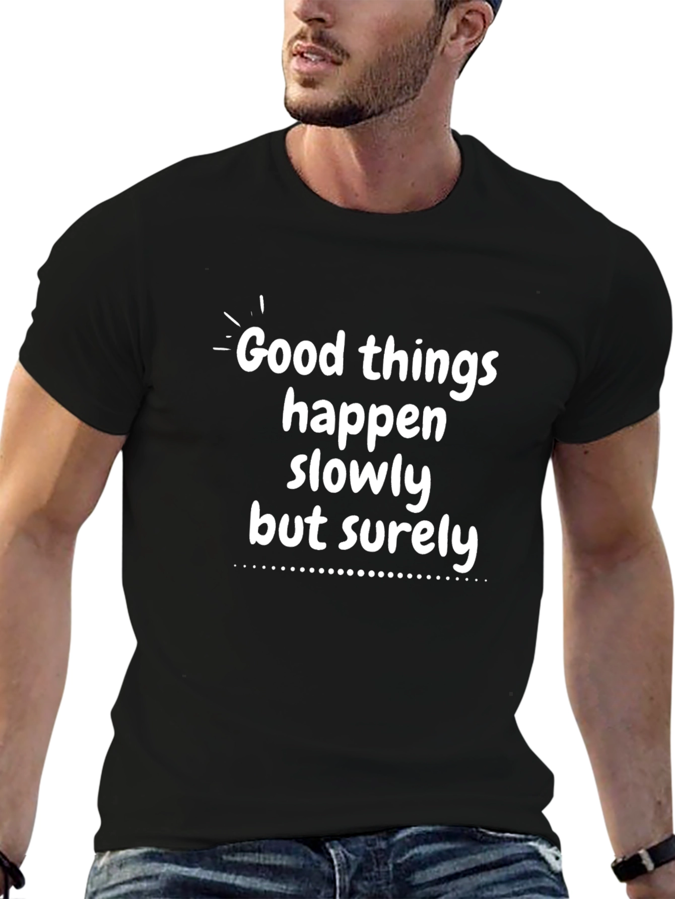 Good Things T-Shirt - Mens Black Graphic Tee