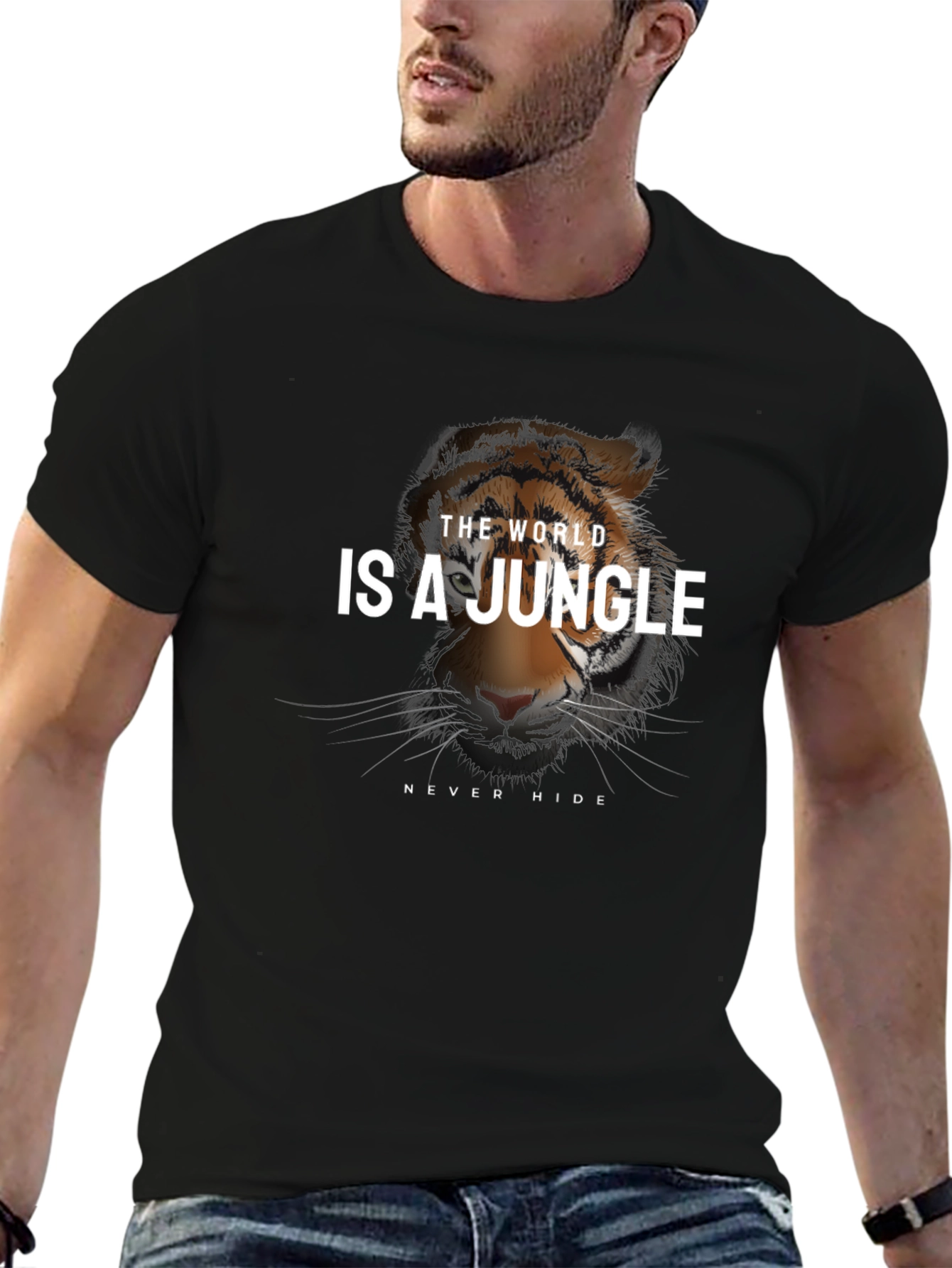 The World is a Jungle Tiger Graphic Tee
