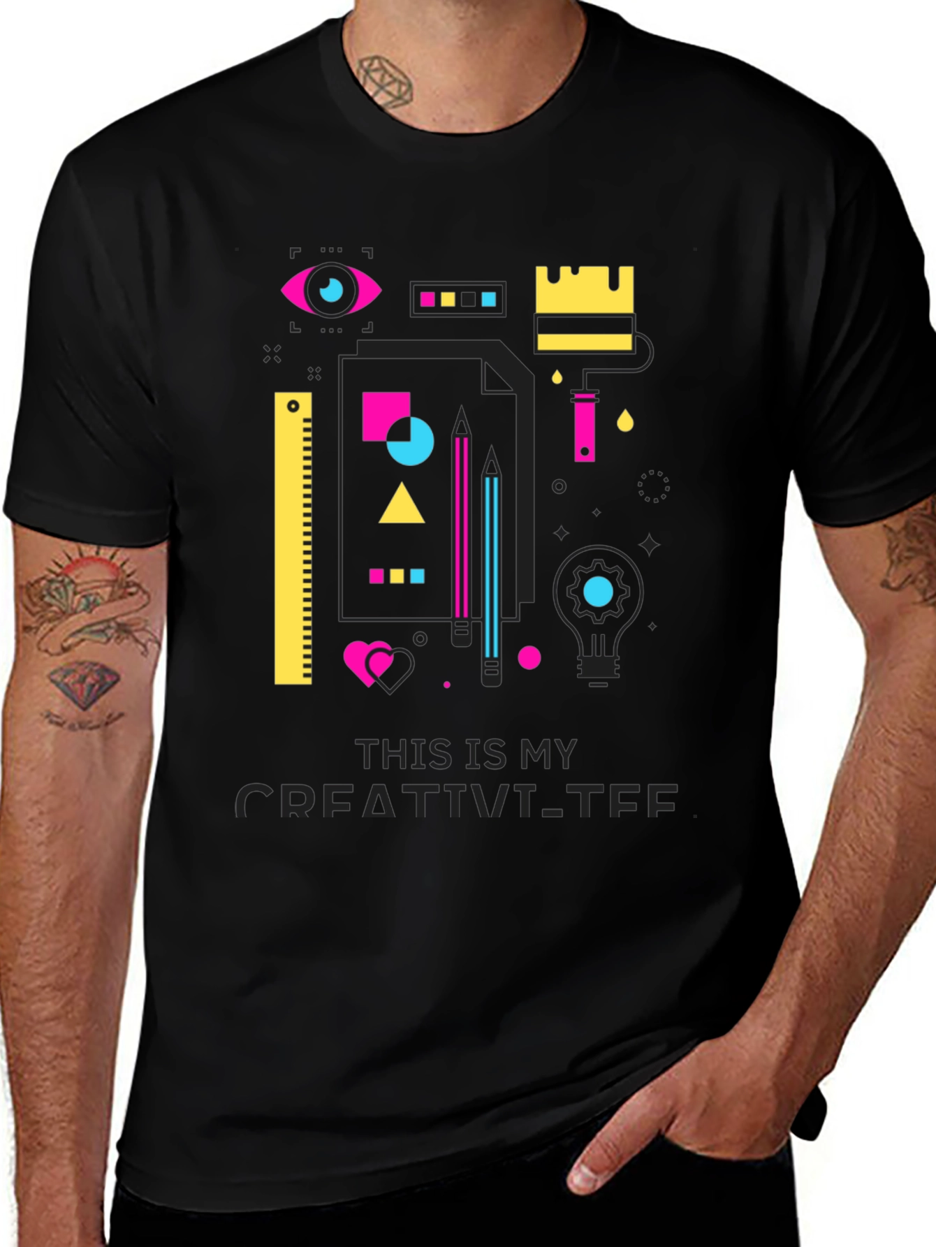Creative Graphic Tee - Designers Dream Shirt