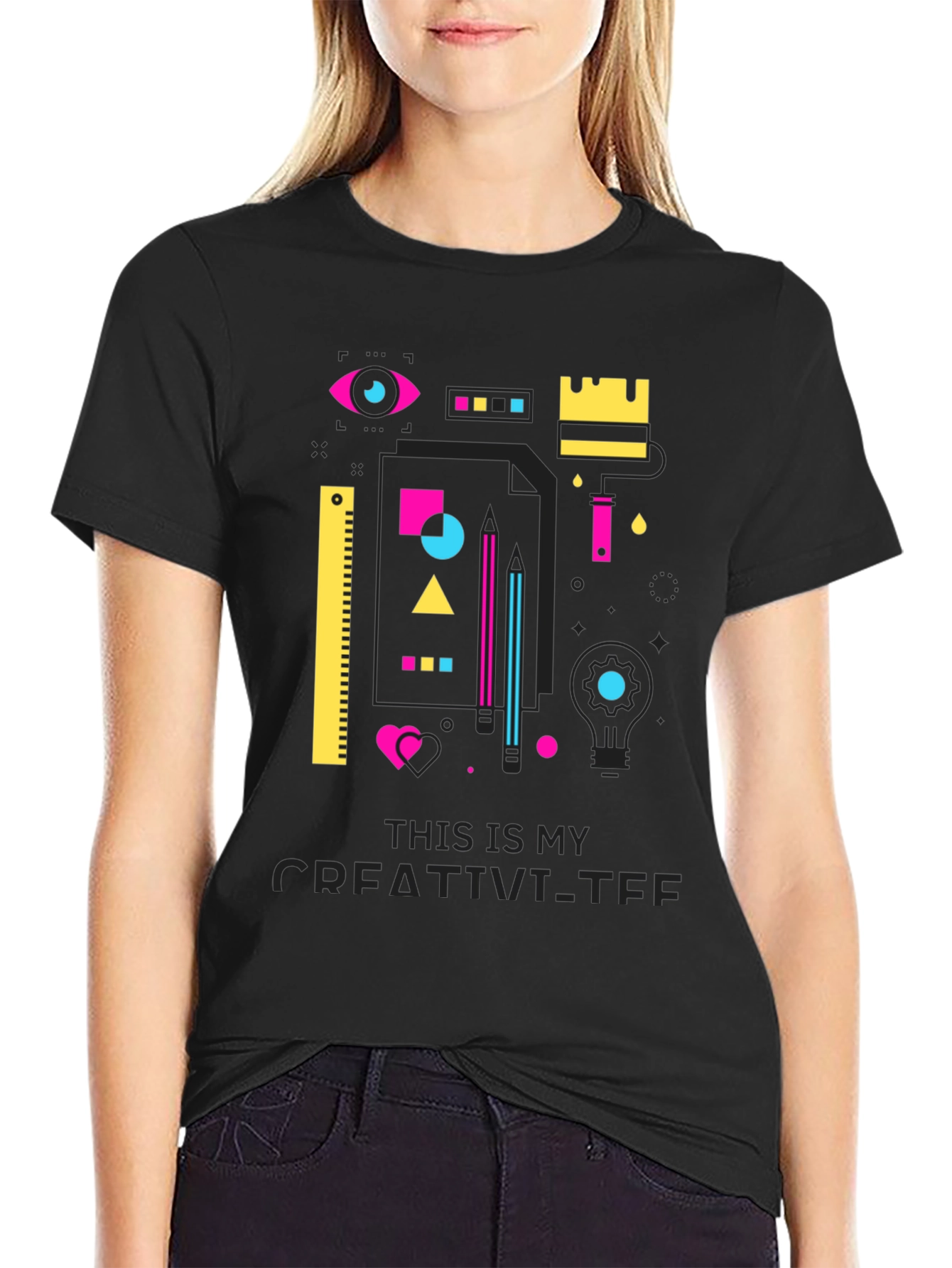 Creative Graphic Tee - Designers Dream Shirt