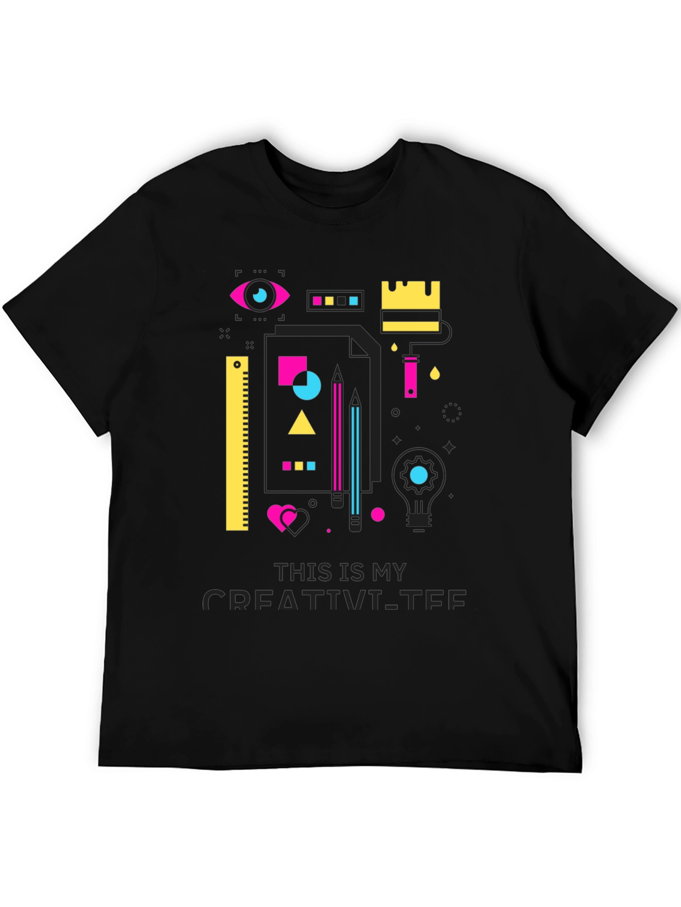 Creative Graphic Tee - Designers Dream Shirt