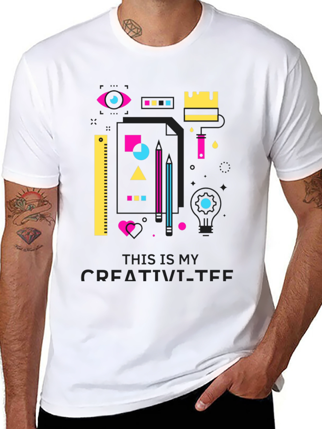 Creative Graphic Tee - Designers Dream Shirt