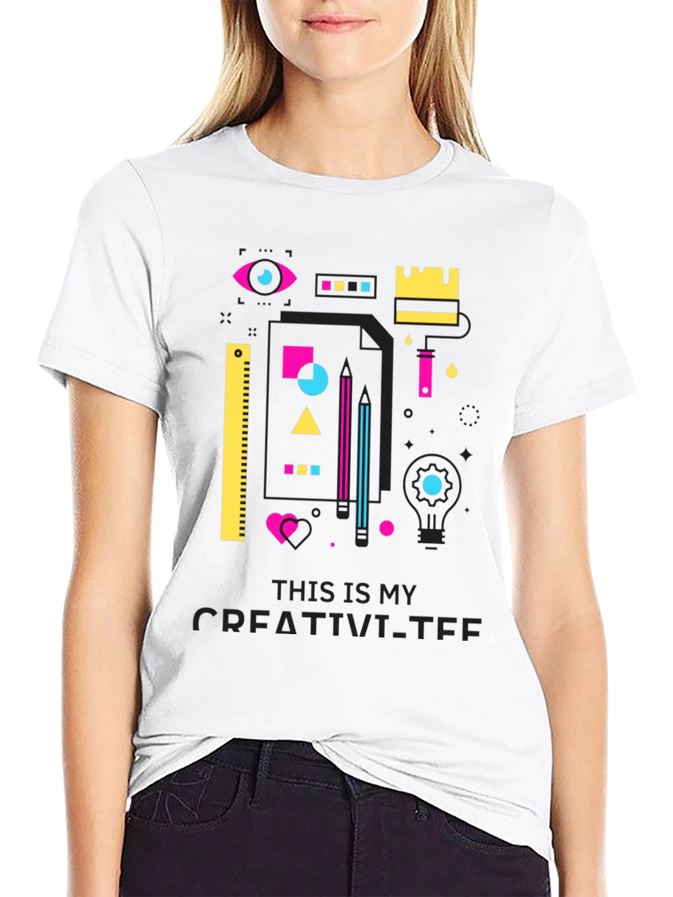 Creative Graphic Tee - Designers Dream Shirt