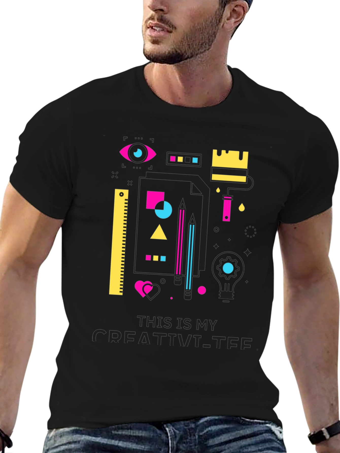 Creative Graphic Tee - Designers Dream Shirt