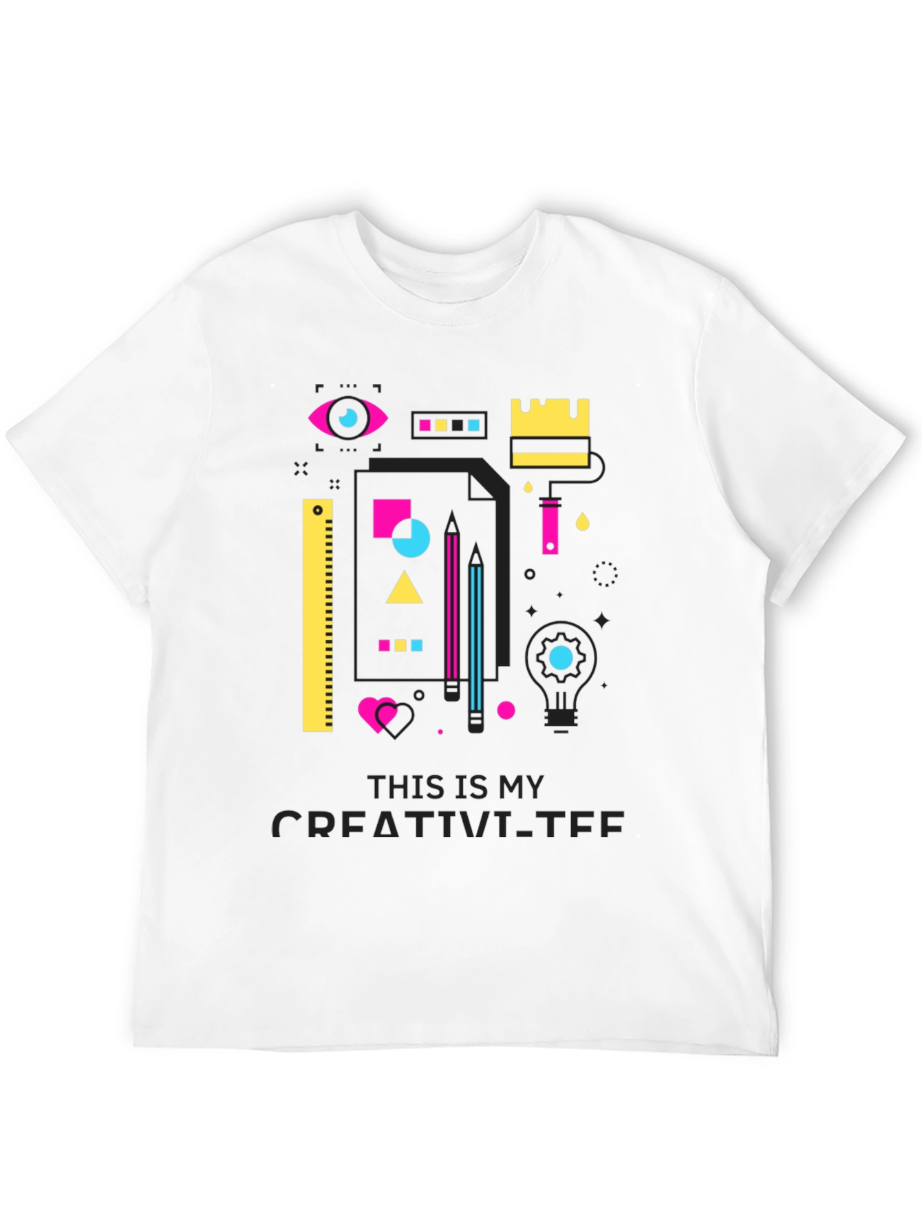 Creative Graphic Tee - Designers Dream Shirt