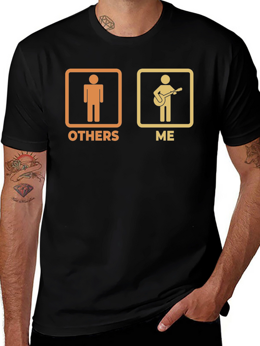 Guitarist Humor Graphic Tee - Others vs. Me