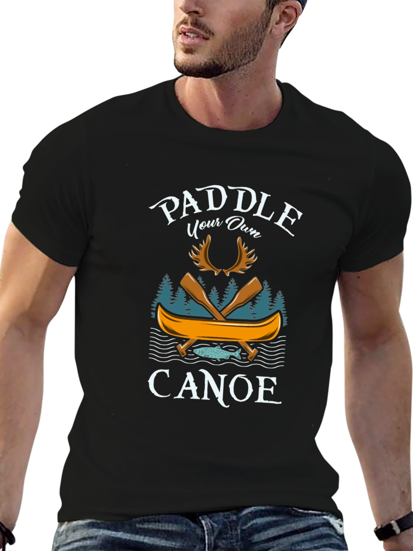 Paddle Your Own Canoe Graphic T-Shirt
