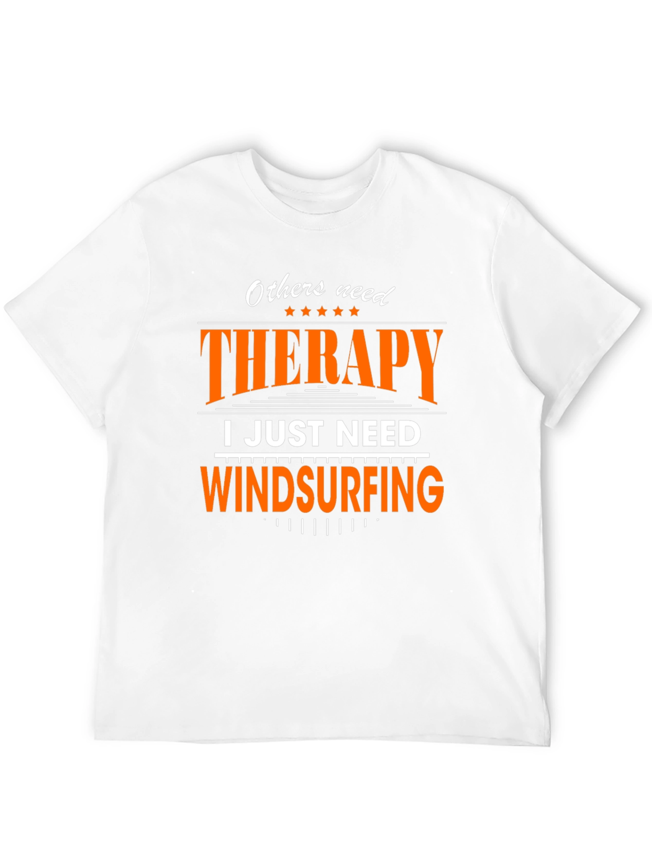 Therapy Windsurfing Graphic Tee - Black Cotton T-Shirt