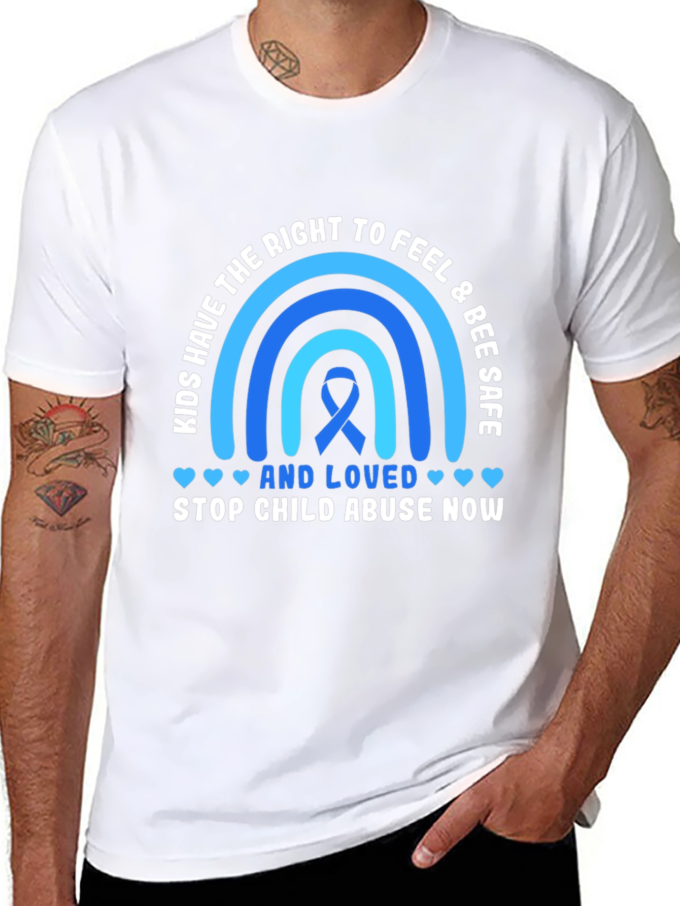 Kids Have the Right T-Shirt: Stop Child Abuse
