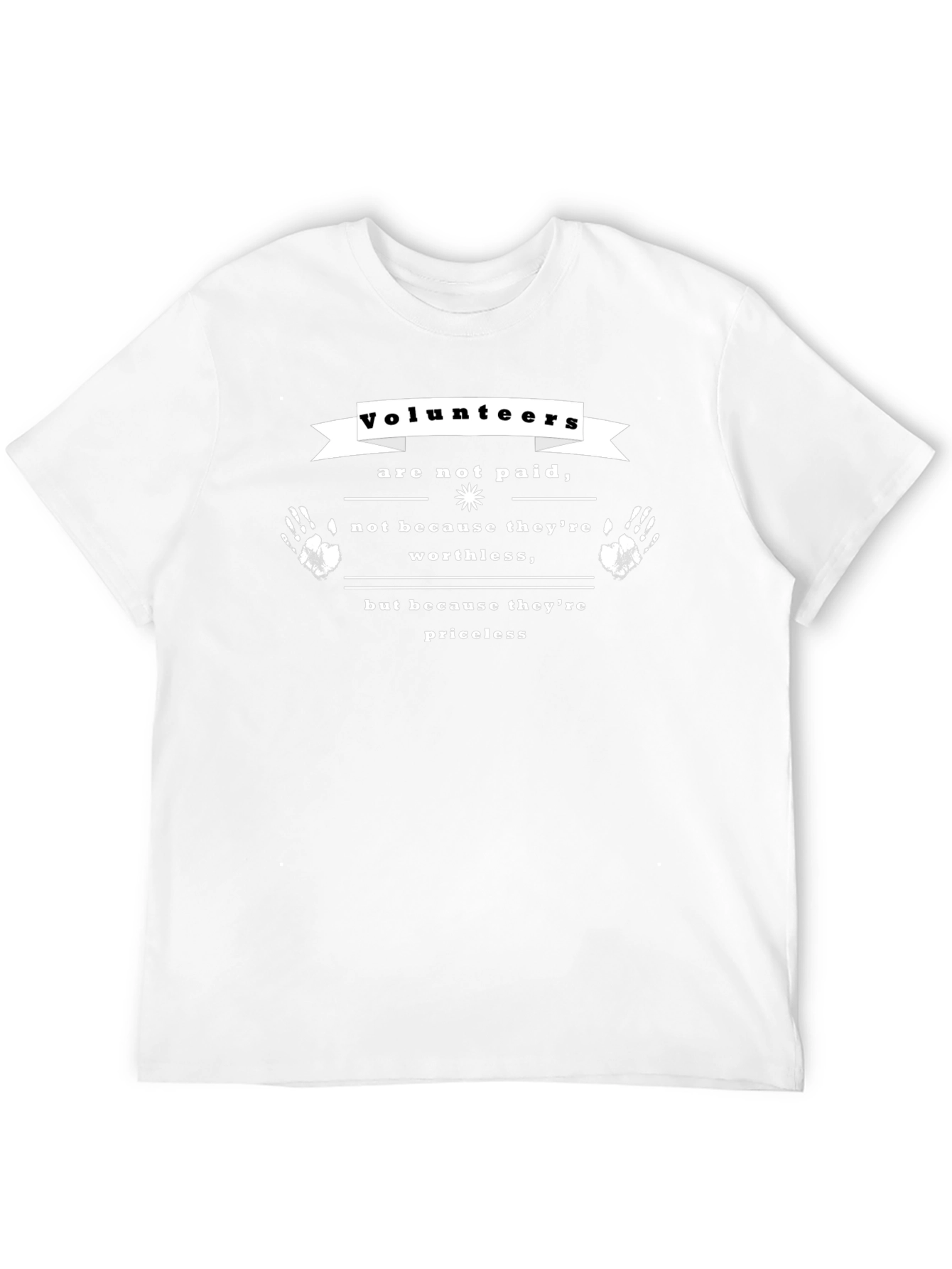 Volunteers Priceless Black T-Shirt