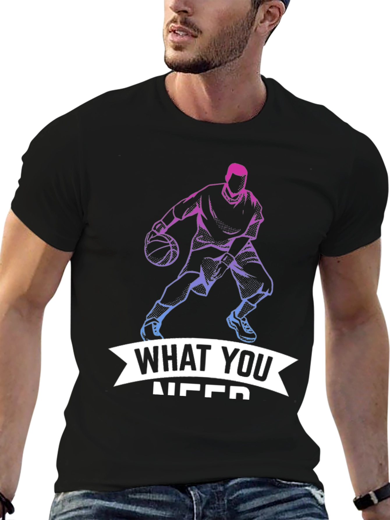 Basketball Player Graphic Tee - What You Need