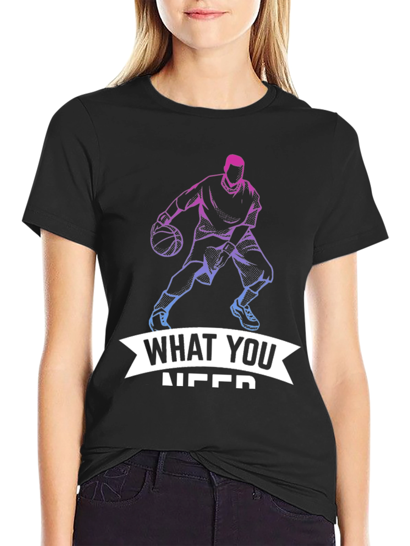 Basketball Player Graphic Tee - What You Need