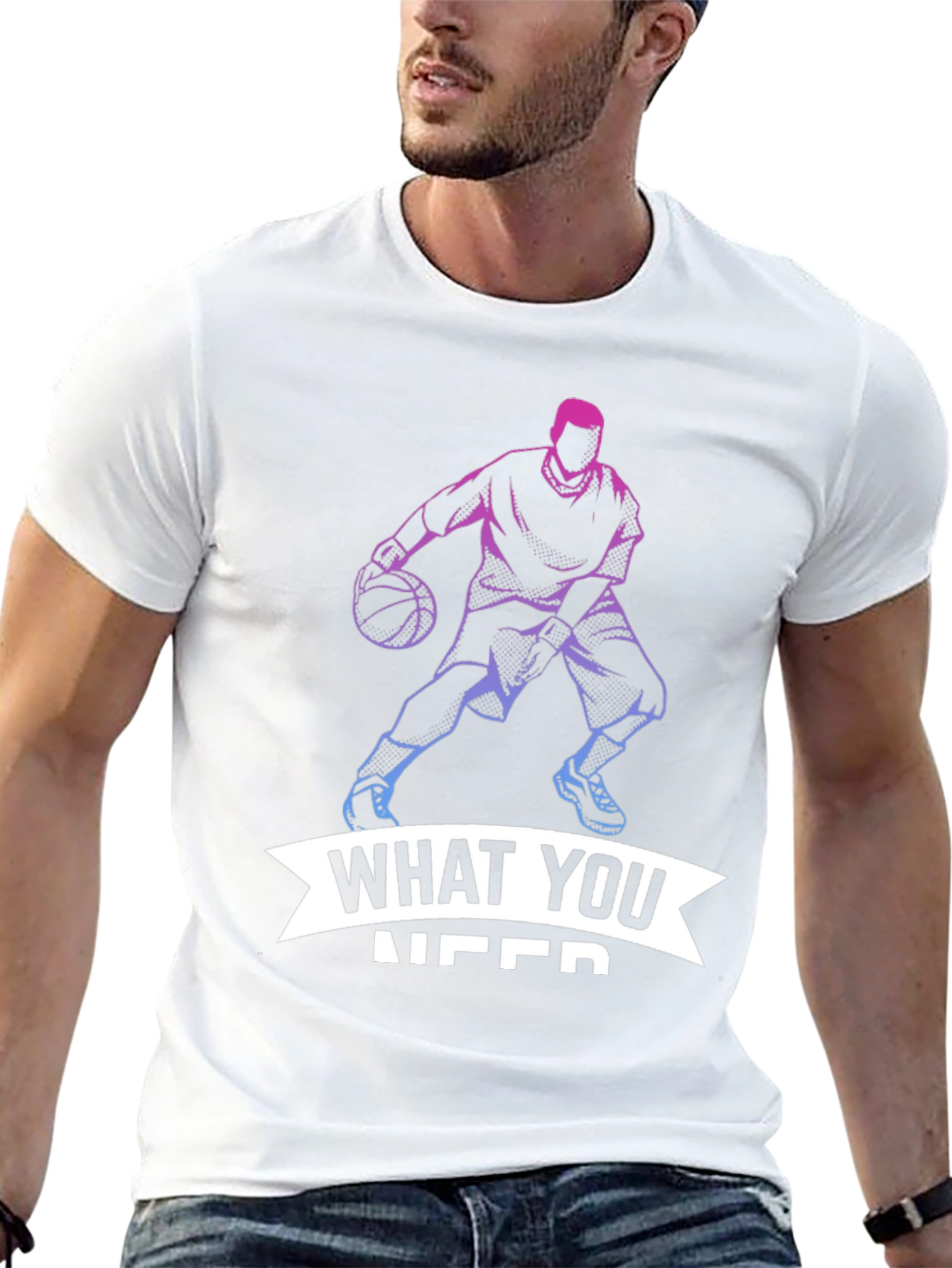 Basketball Player Graphic Tee - What You Need