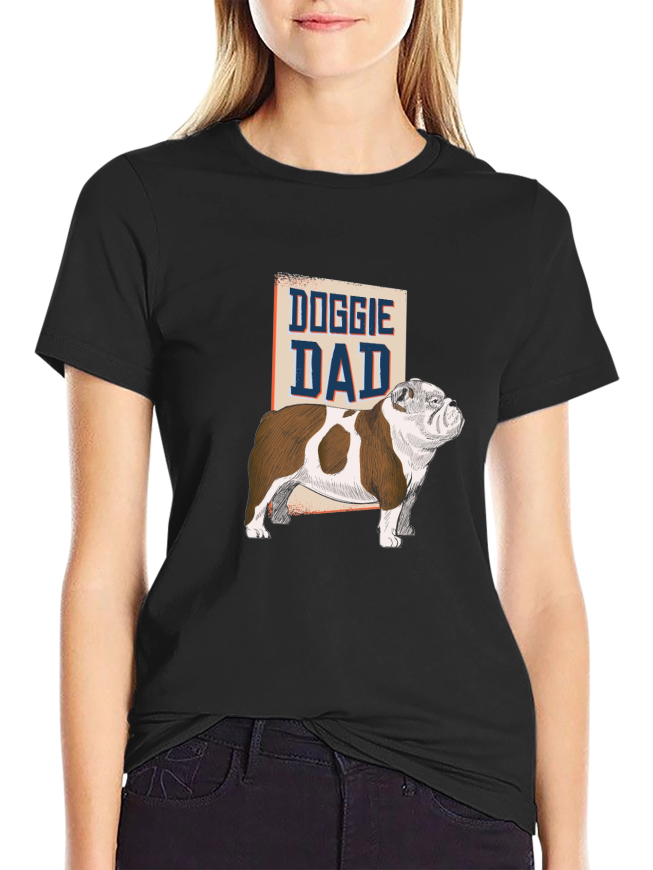 Doggie Dad Graphic T-Shirt