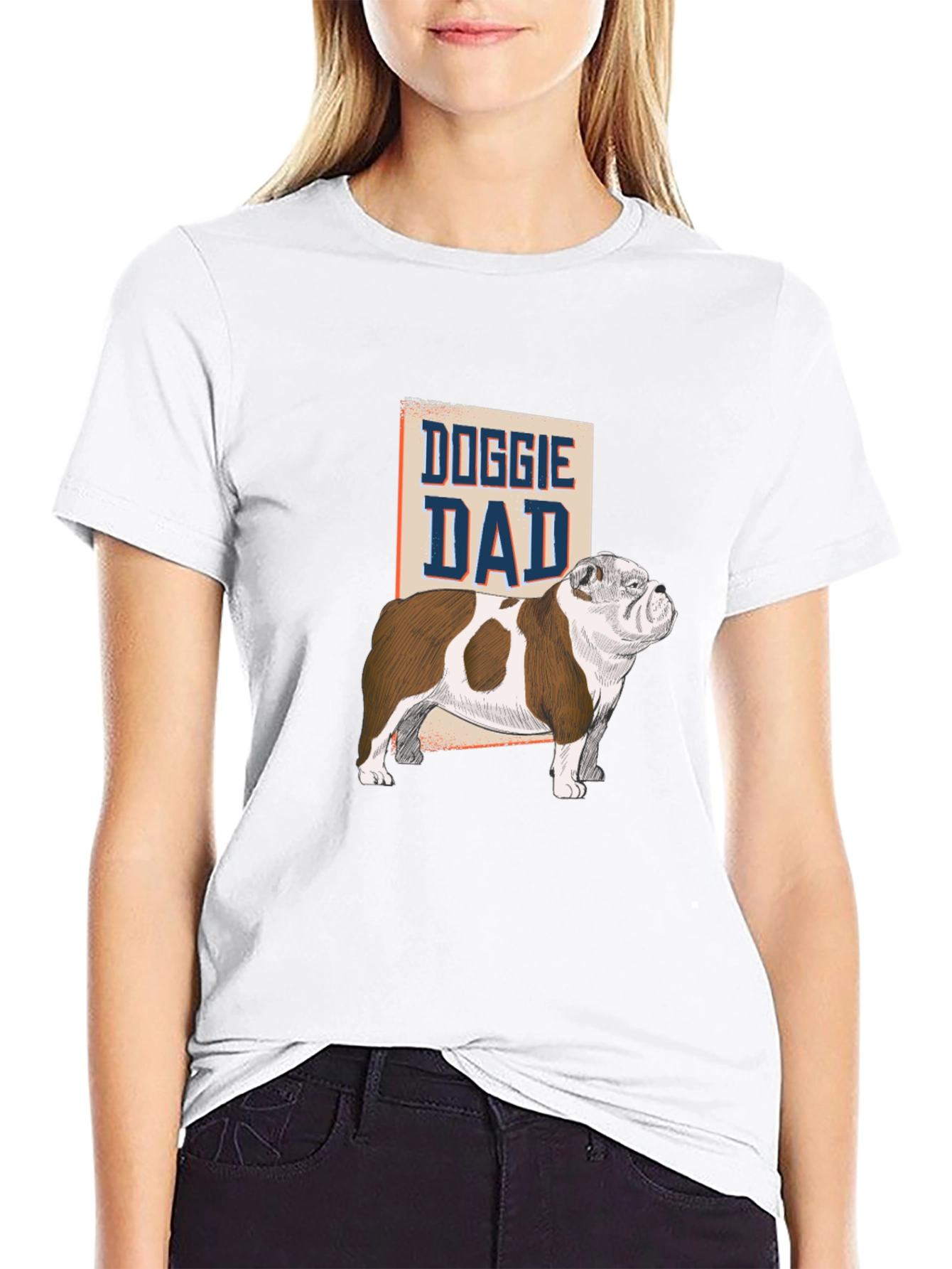 Doggie Dad Graphic T-Shirt