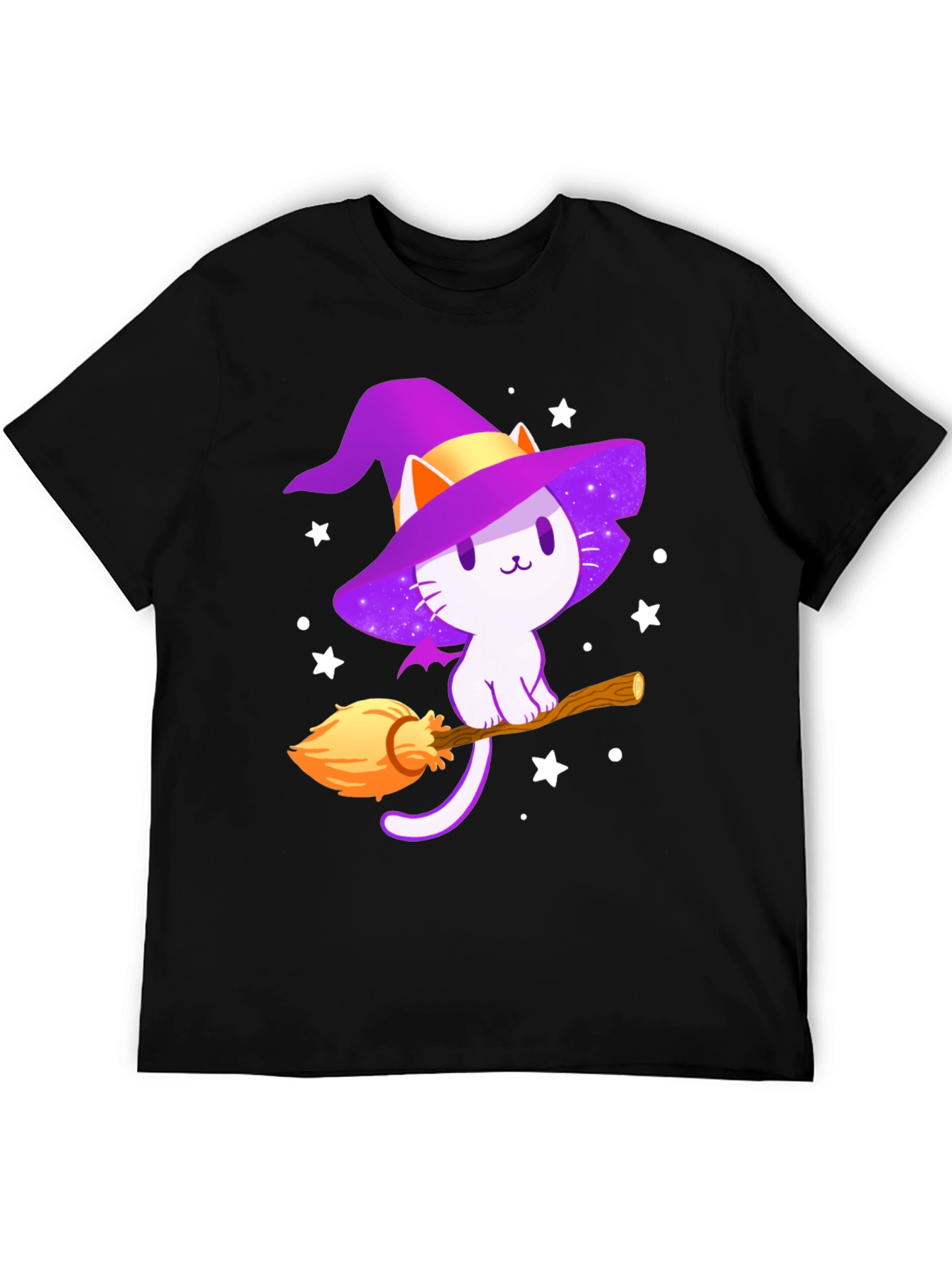 Halloween Witch Cat T-Shirt