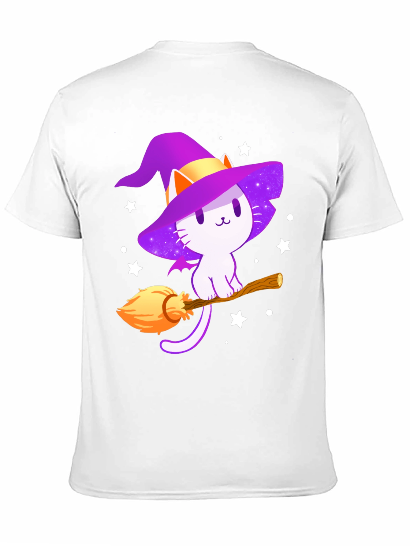 Halloween Witch Cat T-Shirt