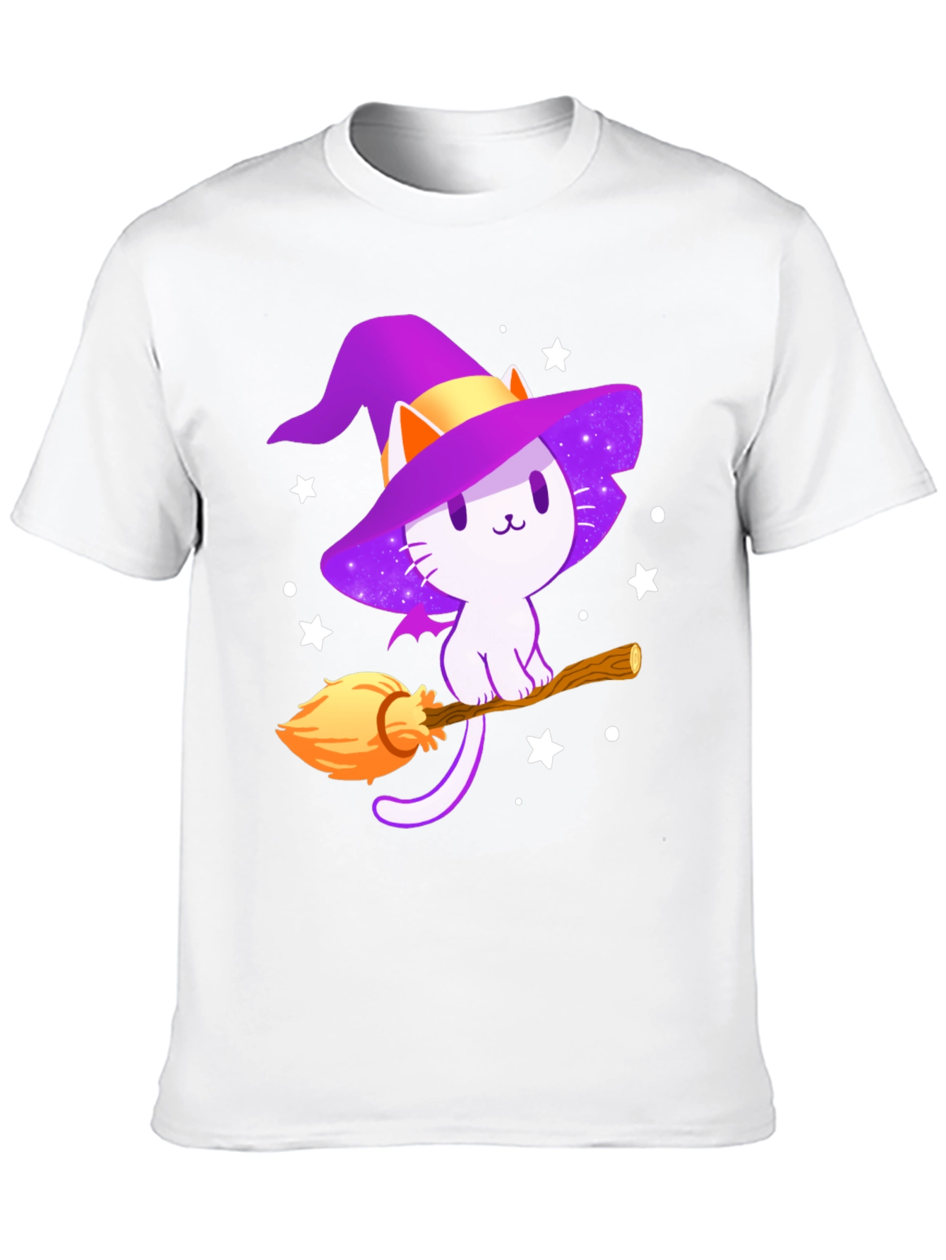 Halloween Witch Cat T-Shirt