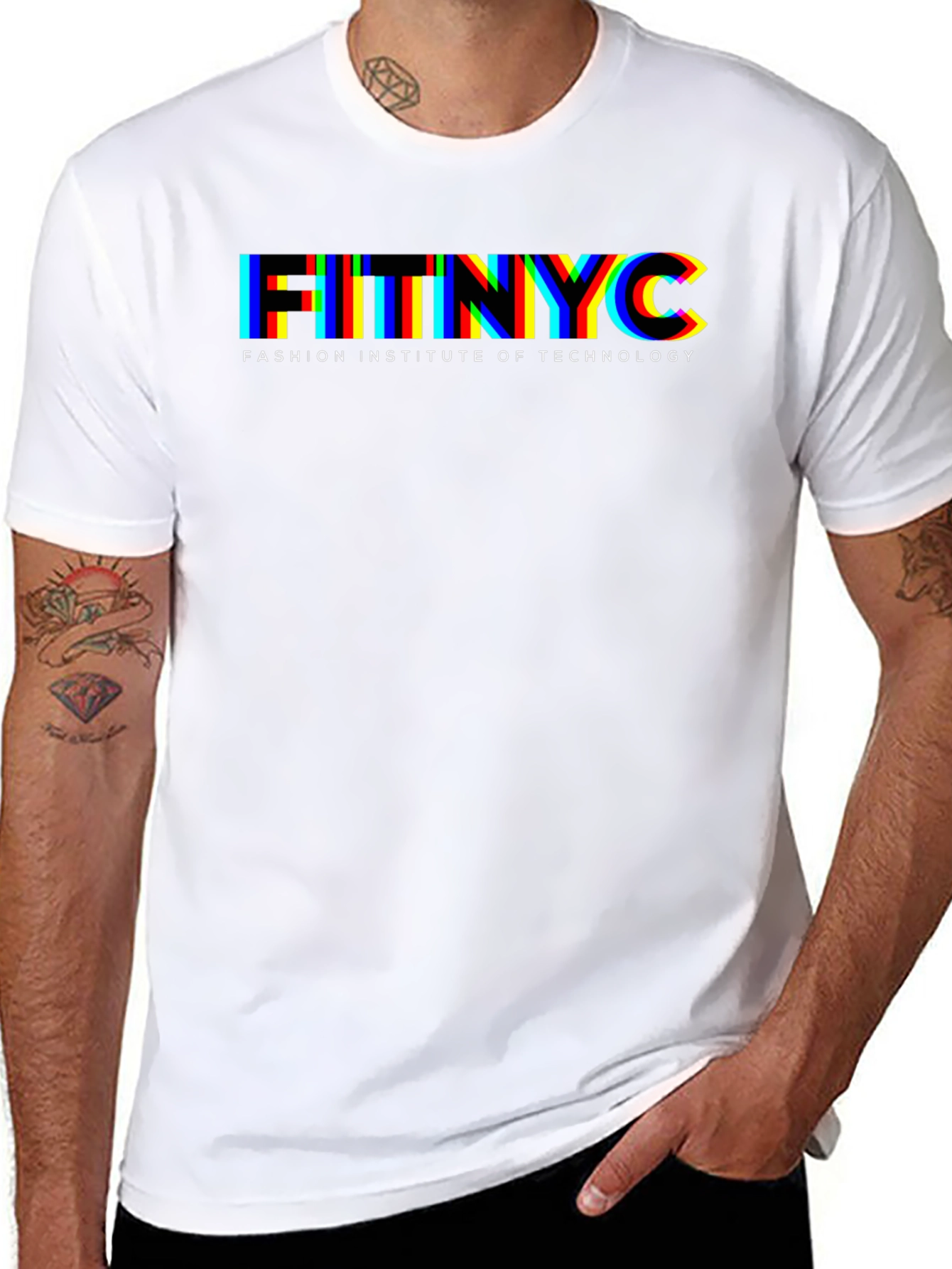 FIT NYC Fashion Institute Tee - Black